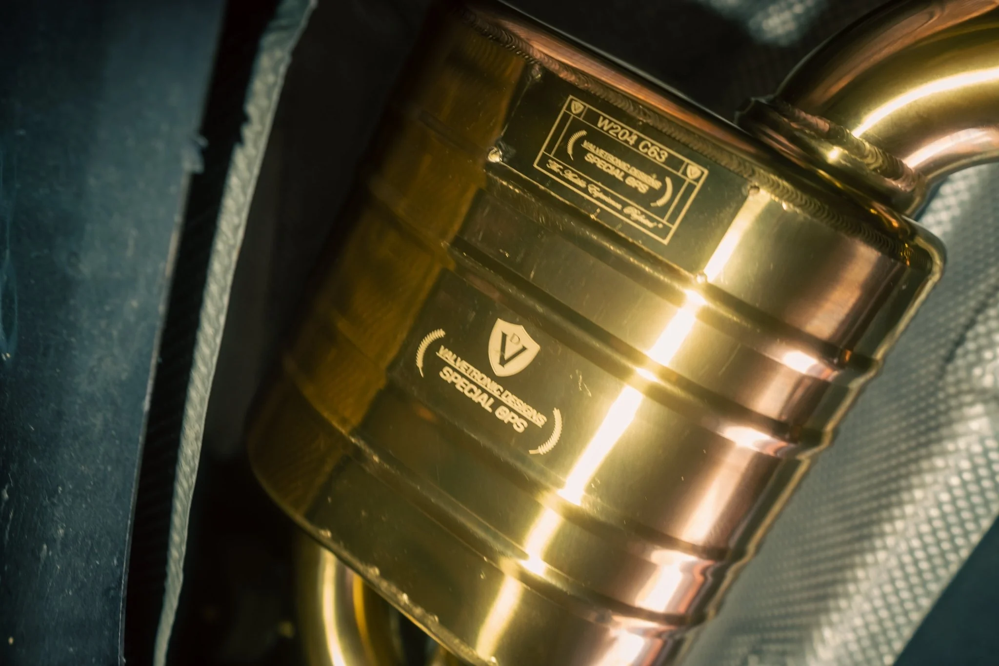 Mercedes C63 AMG W204 Valved Sport Exhaust System - Image 3