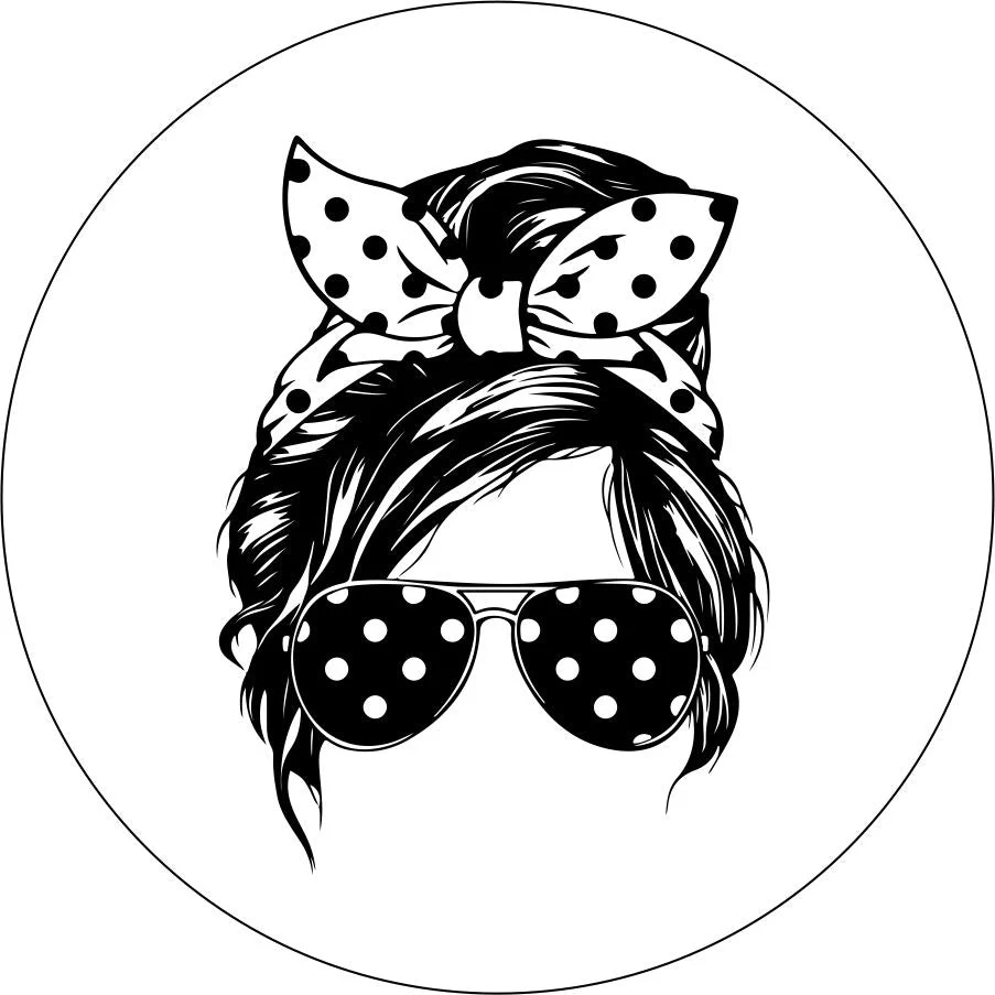 Messy Bun + Pretty in Polka Dots - Image 3