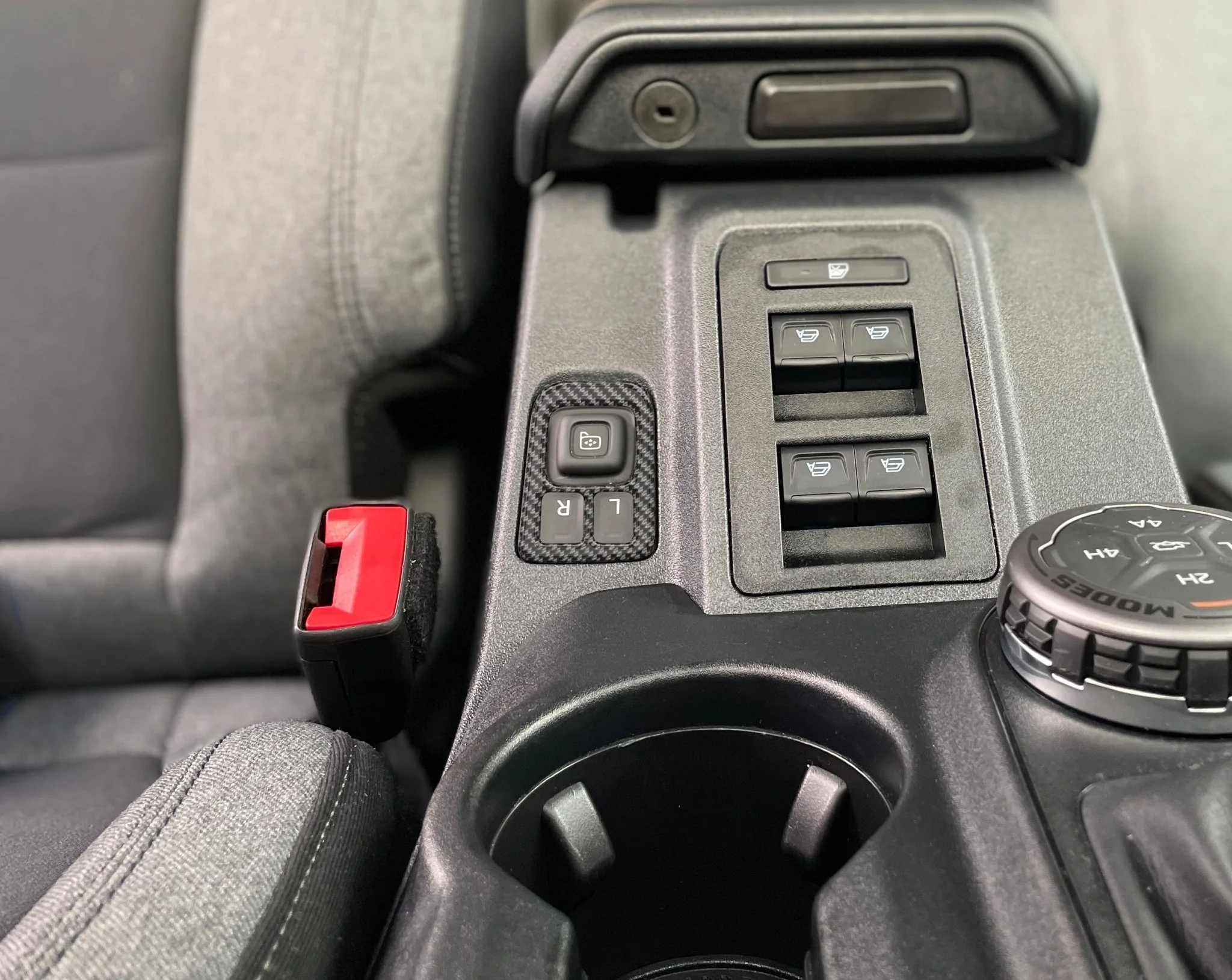 Mirror Control Switch Accent Overlay Fits 2021-2026 Ford Bronco - Image 2