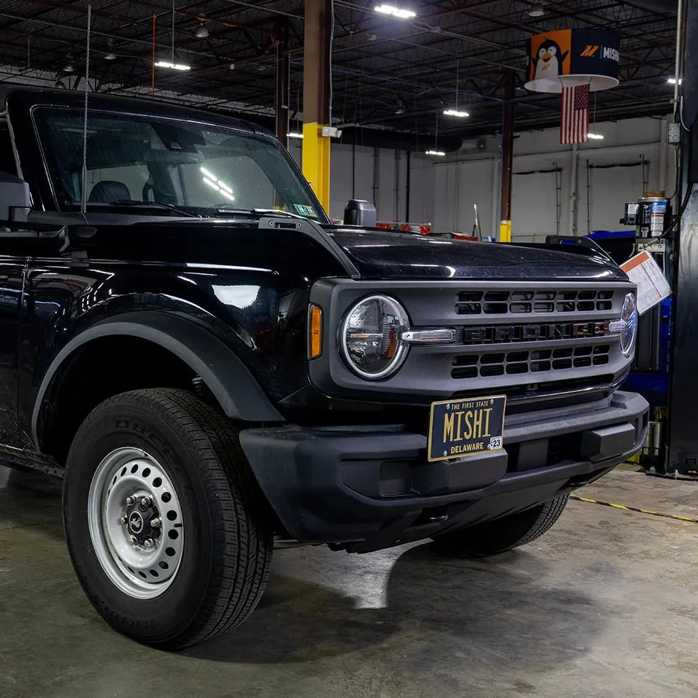 Mishimoto Front License Plate Relocation Kit 2021-2023 Bronco - Image 9