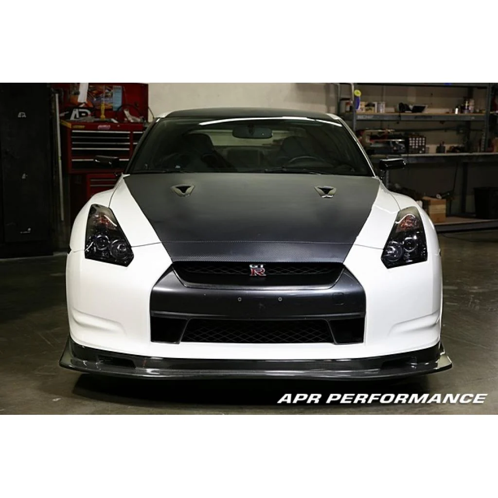 Nissan GTR R35 Carbon Fiber Front Air Dam/ Lip 2008-2011 - Image 4