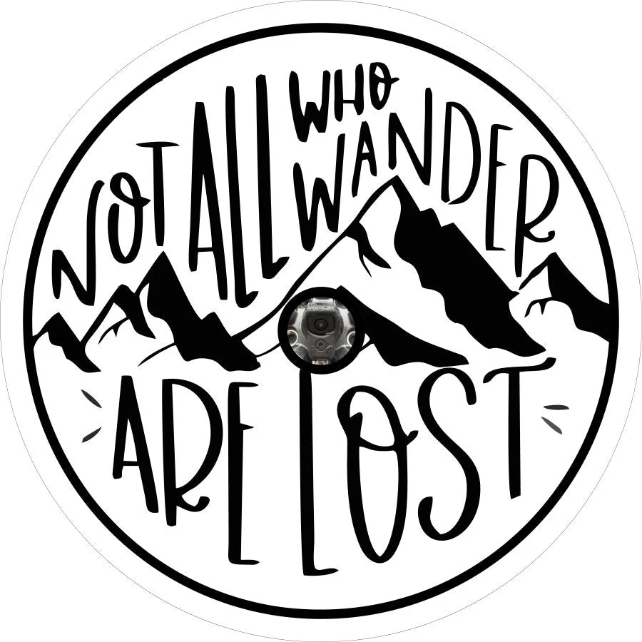 Not All Who Wander Are Lost Mountain Landscape - Image 4