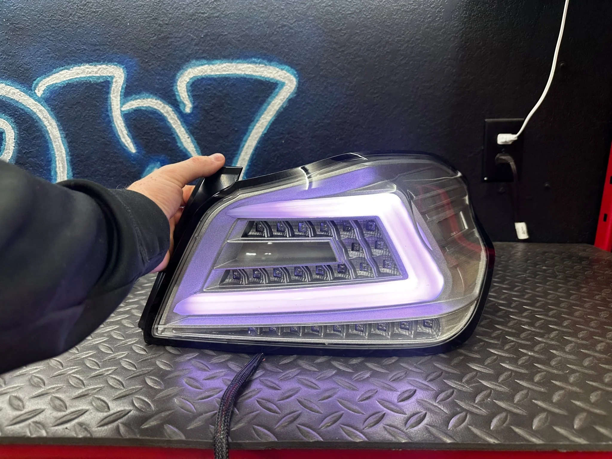 NTXGlow Clear Color Shifting Spec D Tail Lights (2015-2021 Subaru WRX) - Image 5