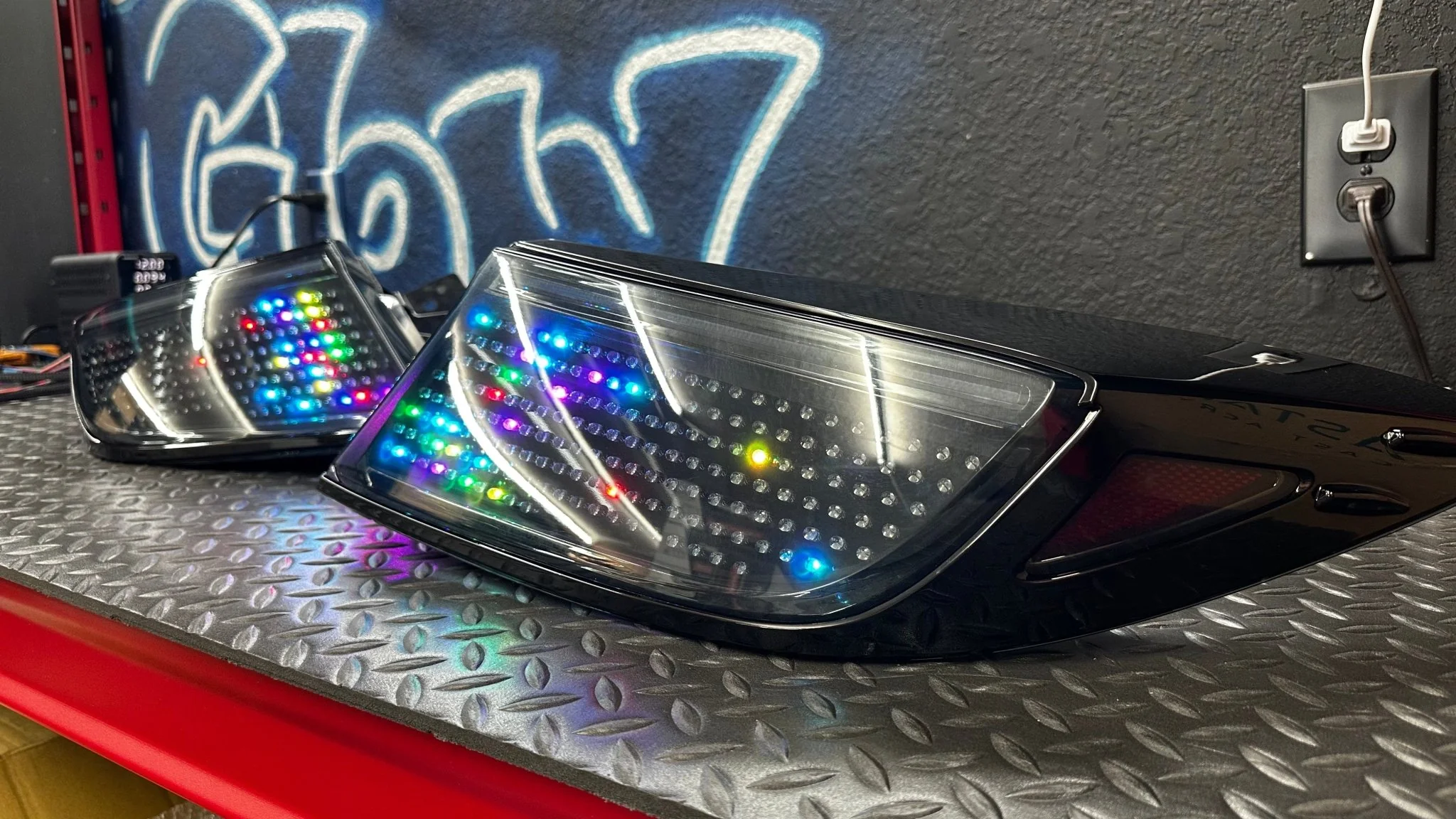 NTXGlow RGB Grid Tail Lights (2021-2025 Subaru GR86) - Image 4