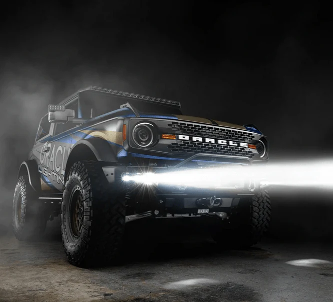 Oracle Laser Auxiliary Light / LED Fog Light Kit 2021-2024 Bronco - Image 12