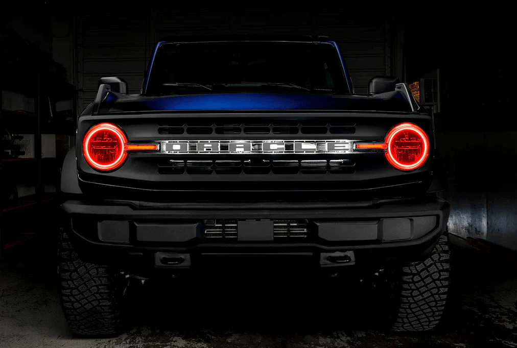 Oracle Headlight Halo Kit w/ DRL Bar ColorSHIFT 2021-2023 Bronco (Base Headlights) - Image 17