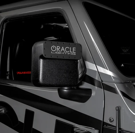 Oracle Magnetic Light Bar Cover for LED Side Mirrors 2021-2023 Bronco - Image 4