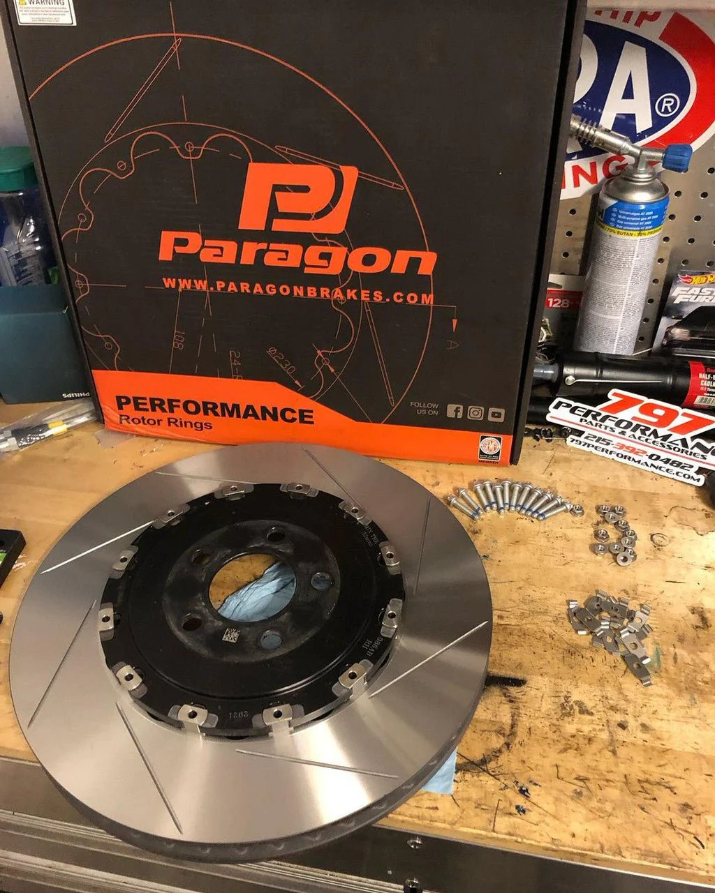 Paragon Front Brake Rotor Rings 2021-2023 Challenger/Charger - Image 3