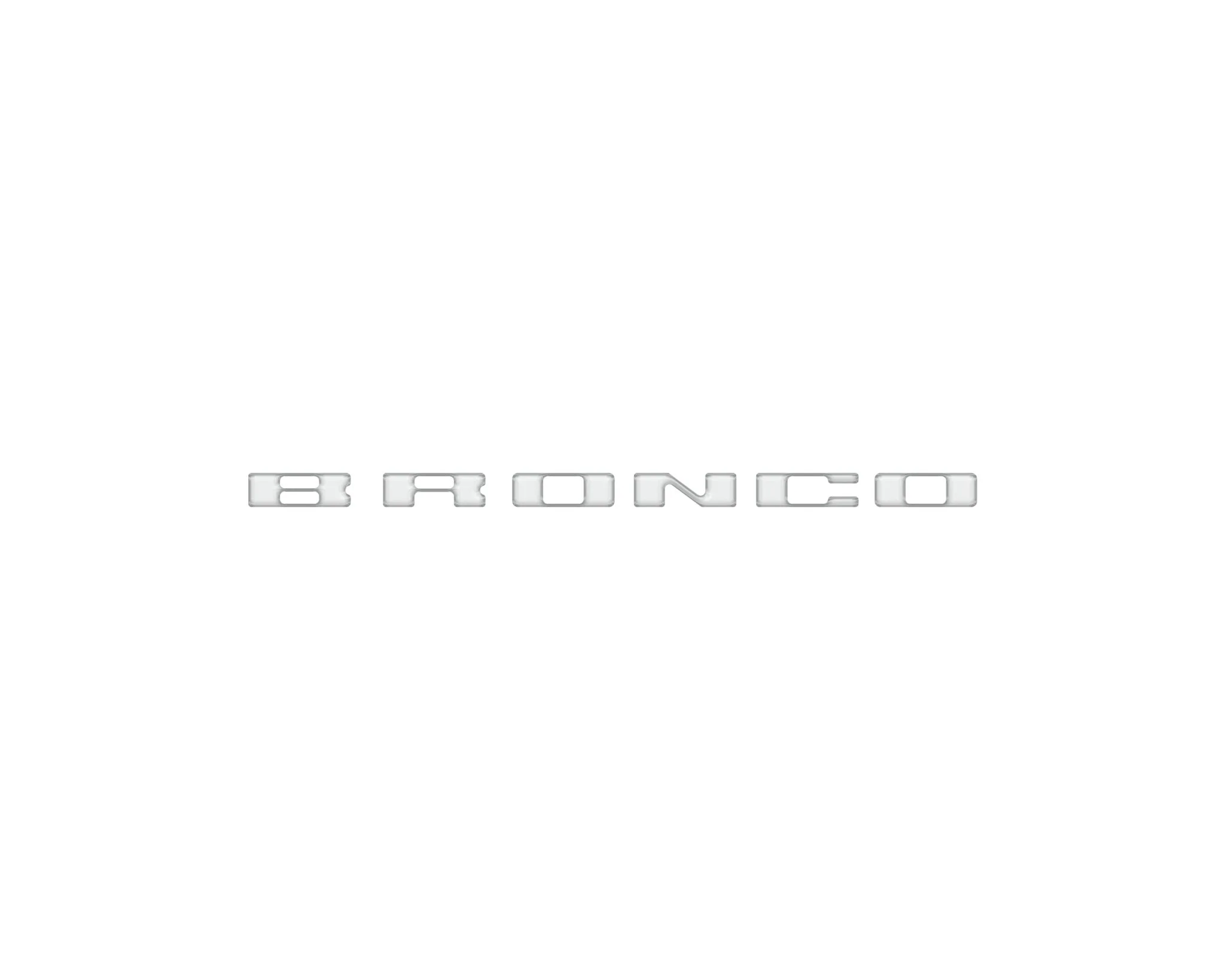 Passenger Dash Letter Inserts Fits 2025-2026 Ford Bronco Sport - Image 14