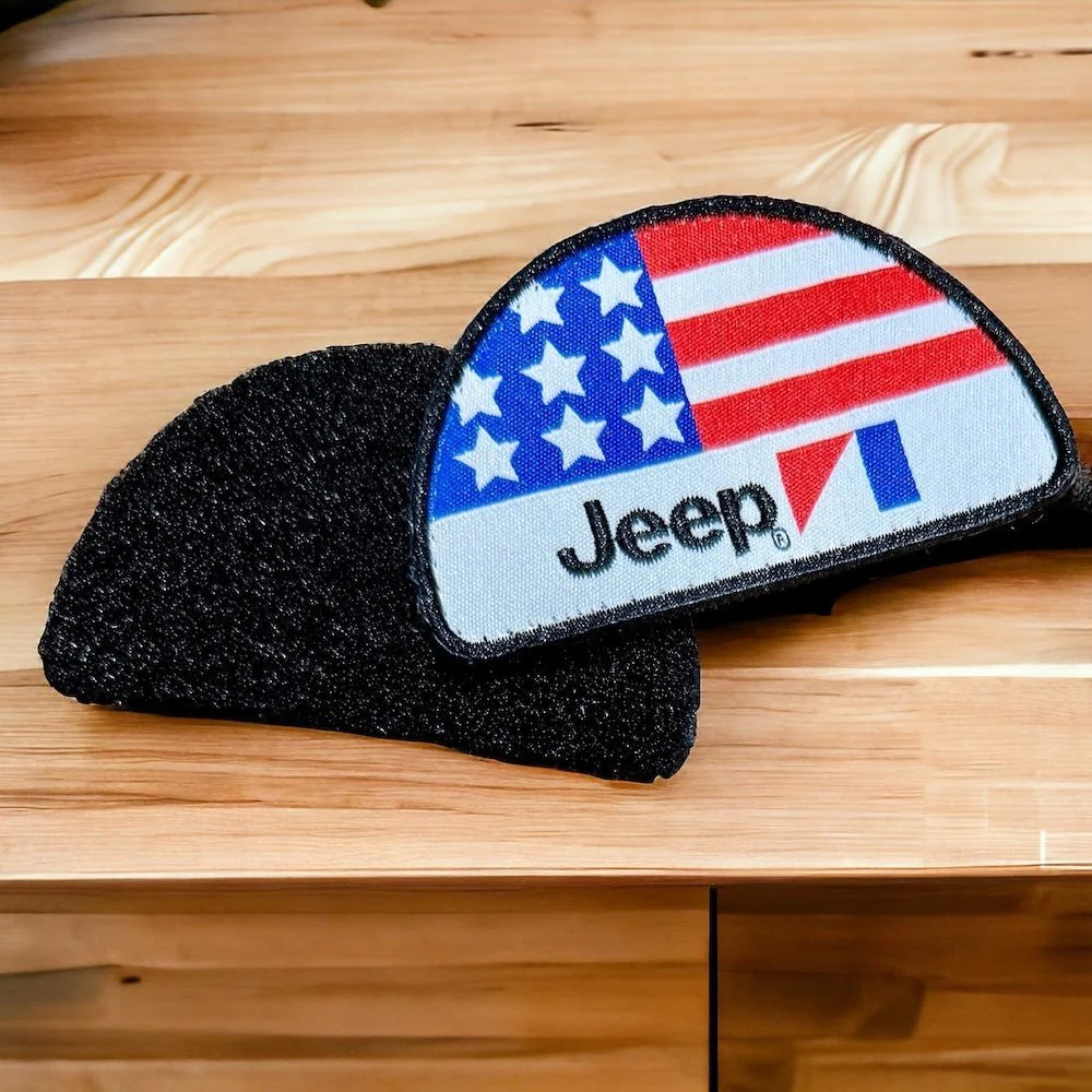 Patch - Jeep® 1970-1987 Flag Logo - Image 2