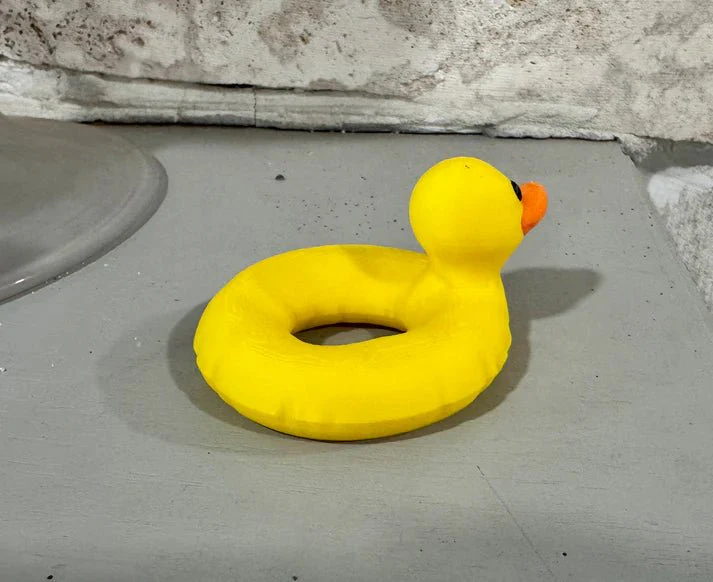 Pool Ring Yellow Duck - It Floats! - Image 2