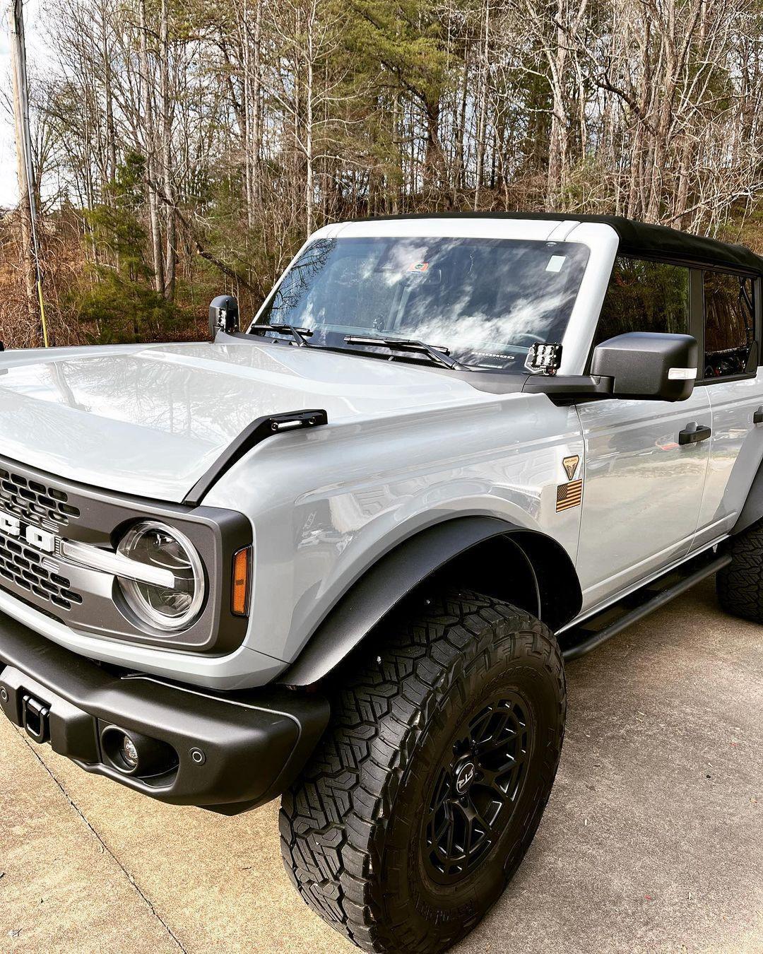 Printed Series American Flag Fender Stickers - 2021+ Bronco / Bronco Sport / Jeep / Universal - Image 4