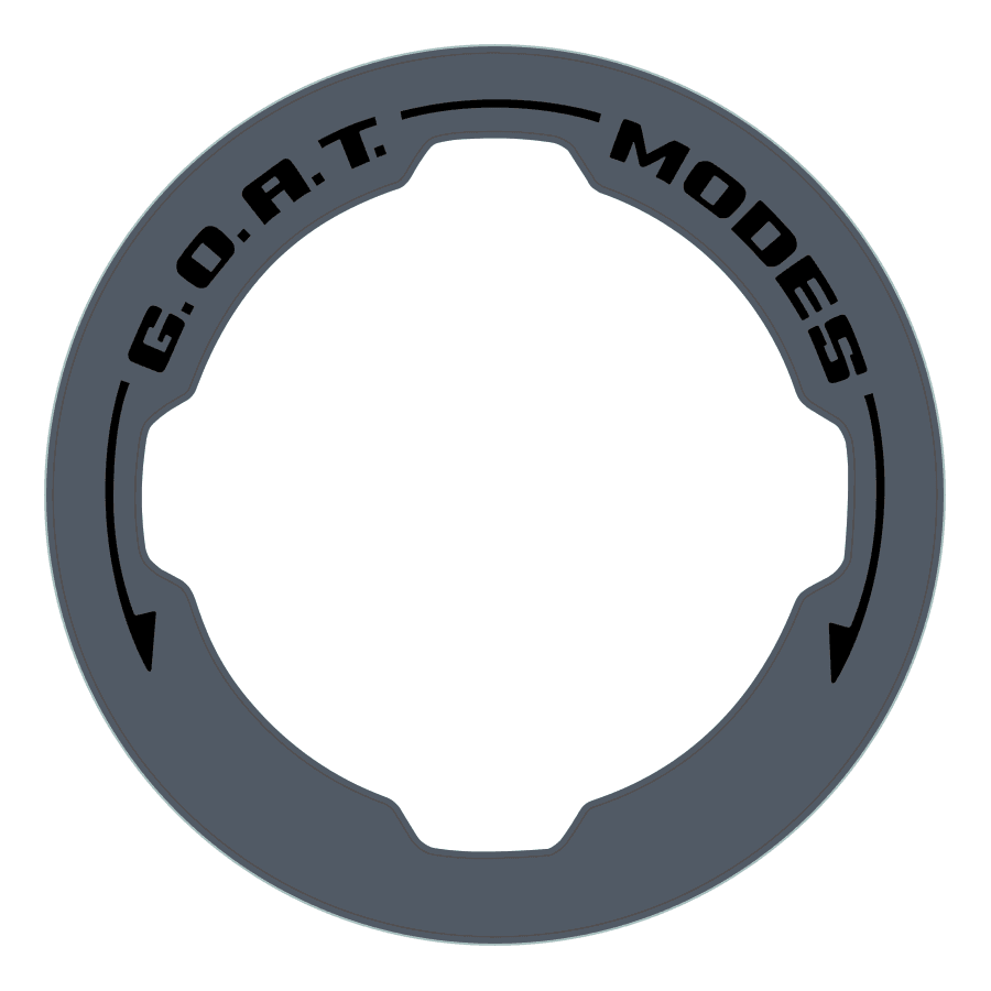 Printed Series GOAT Mode Dial Ring Overlay V2 - 2021+ Bronco - Image 13