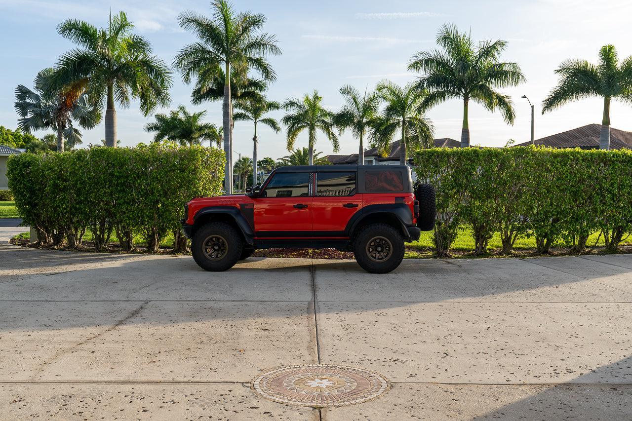 Printed Series Stealth Topo Fuel Door Overlay - 2021+ Bronco - Image 7