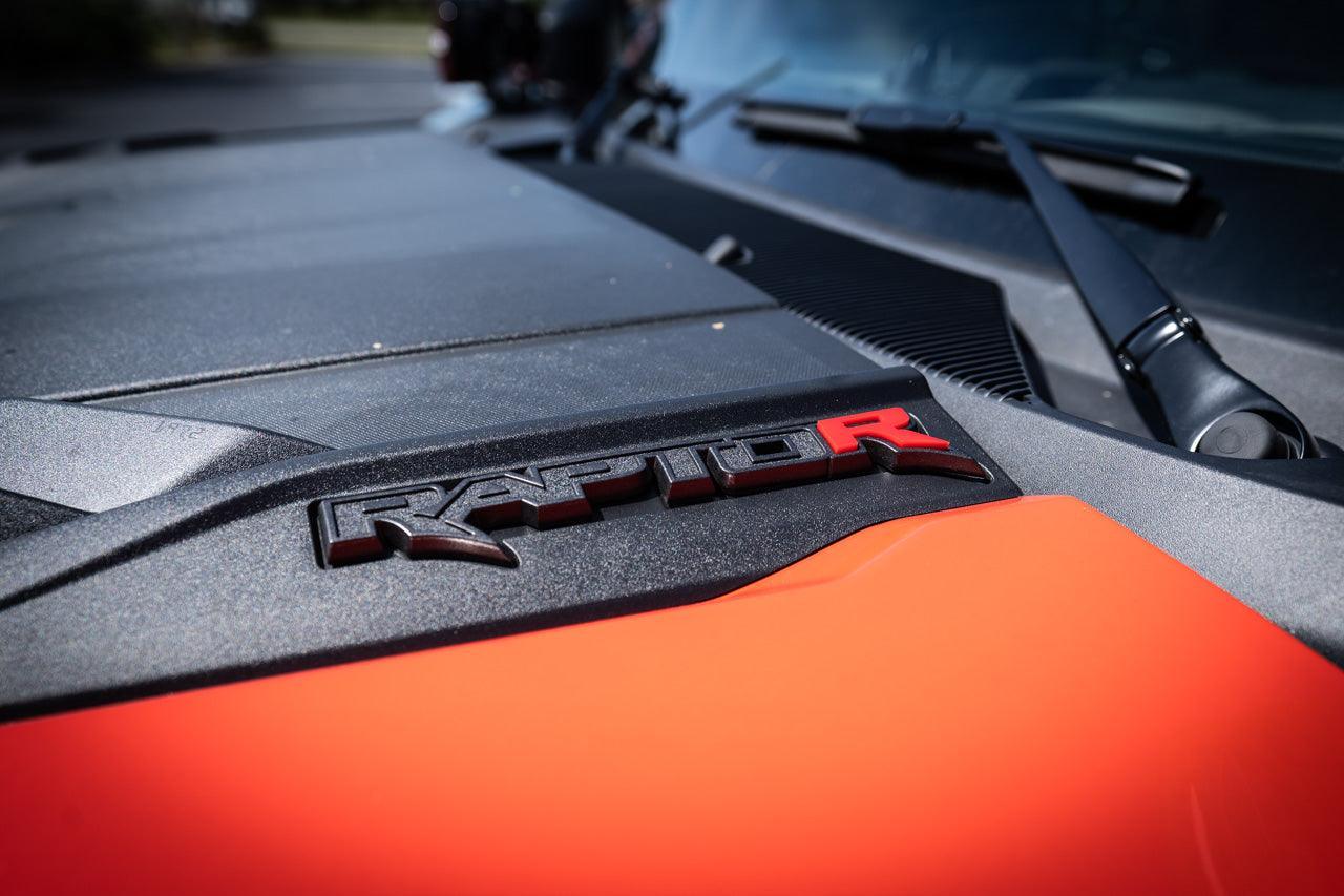 R Inlay for Hood Emblems - 2022+ Bronco Raptor - Image 18
