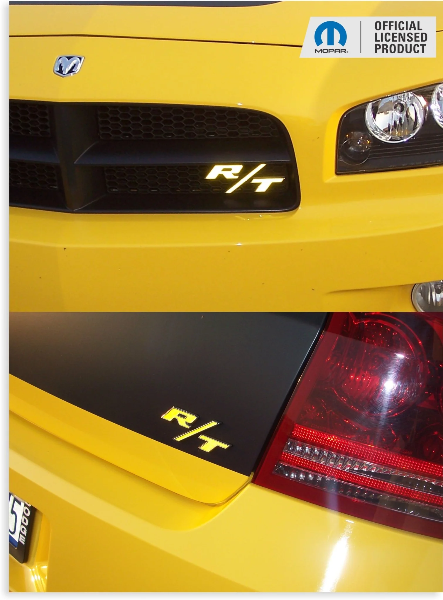 R/T Emblem Inlay Decals - 2011-2014 Charger Daytona R/T - Image 3