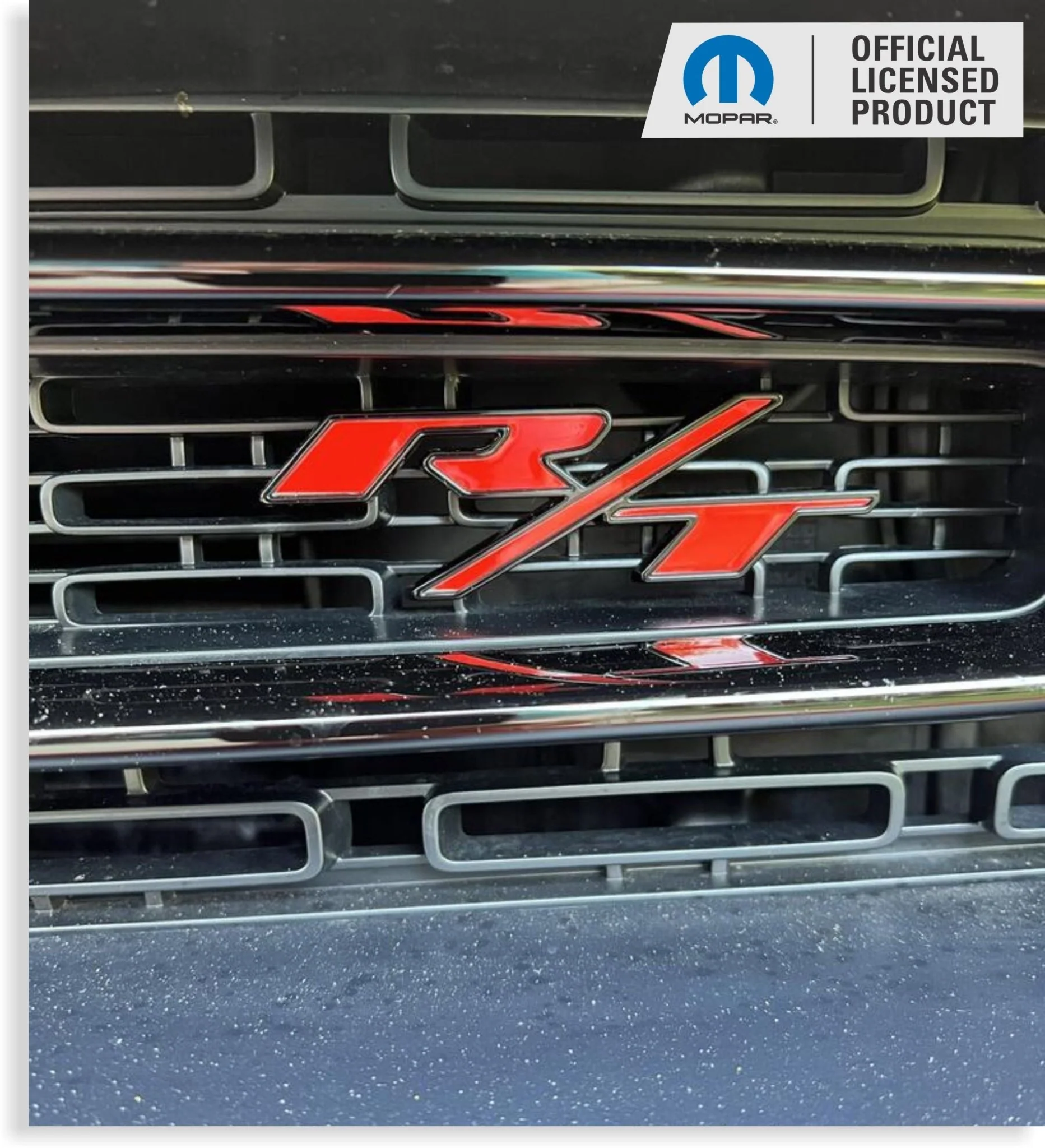 R/T Grille Emblem Inlay Decal - 2015-2023 Challenger R/T - Image 4