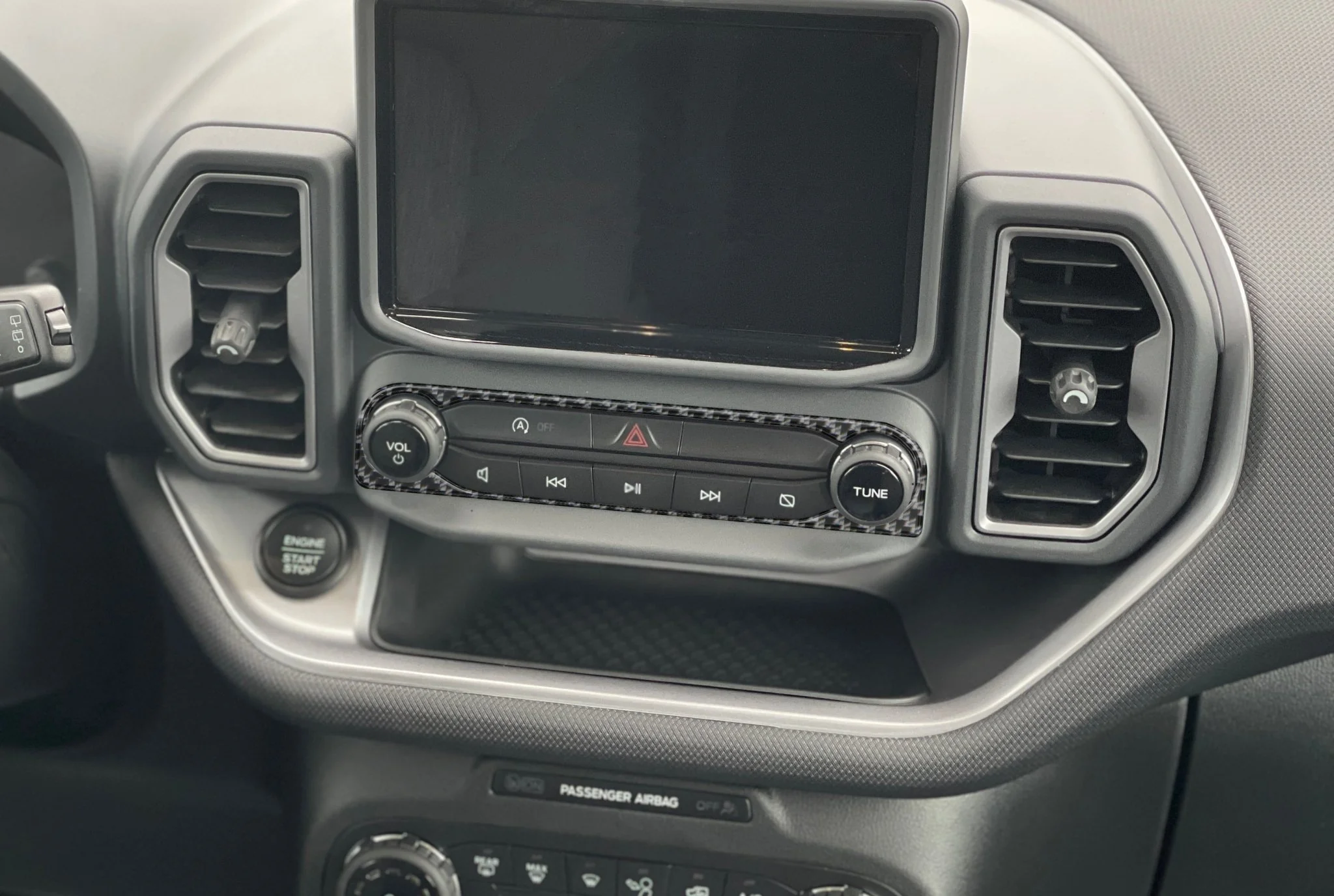 Radio Accent Overlay Fits 2021-2024 Ford Bronco Sport - Image 2