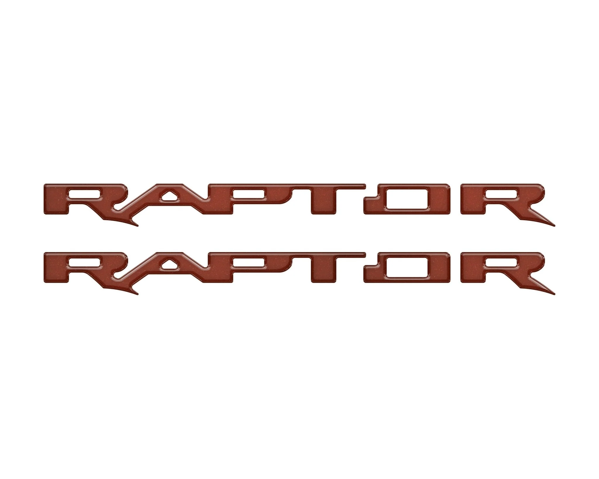 Raptor Running Board Letter Overlays Fits 2022-2026 Ford Bronco Raptor - Image 23