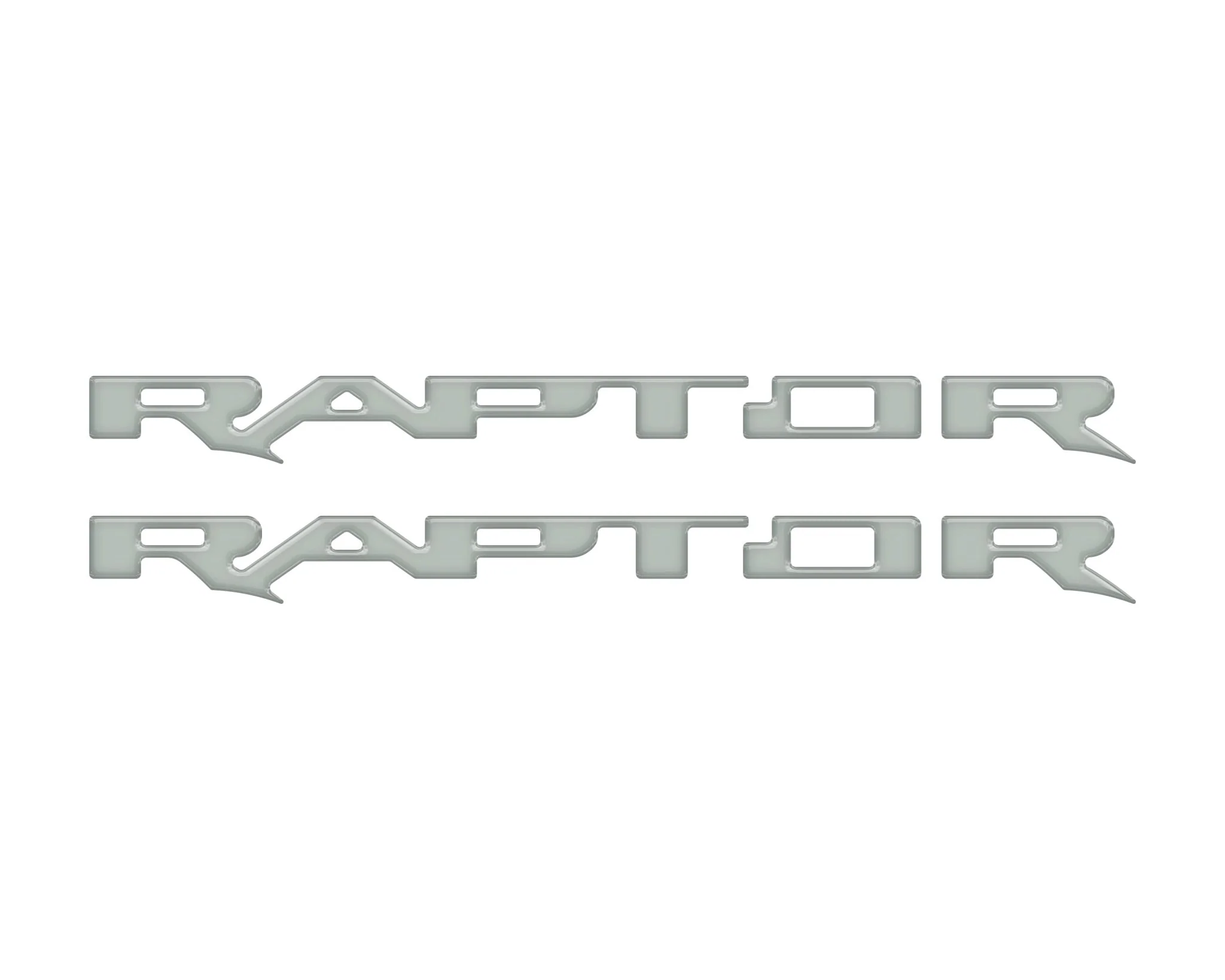 Raptor Running Board Letter Overlays Fits 2022-2026 Ford Bronco Raptor - Image 27