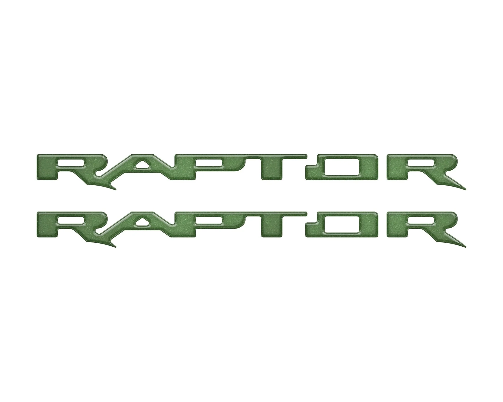 Raptor Running Board Letter Overlays Fits 2022-2026 Ford Bronco Raptor - Image 7