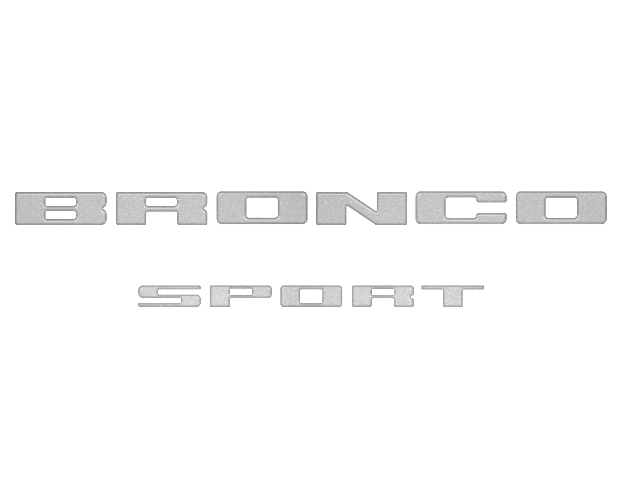 Rear Liftgate Letter Overlays Fits 2021-2026 Ford Bronco Sport - Image 22