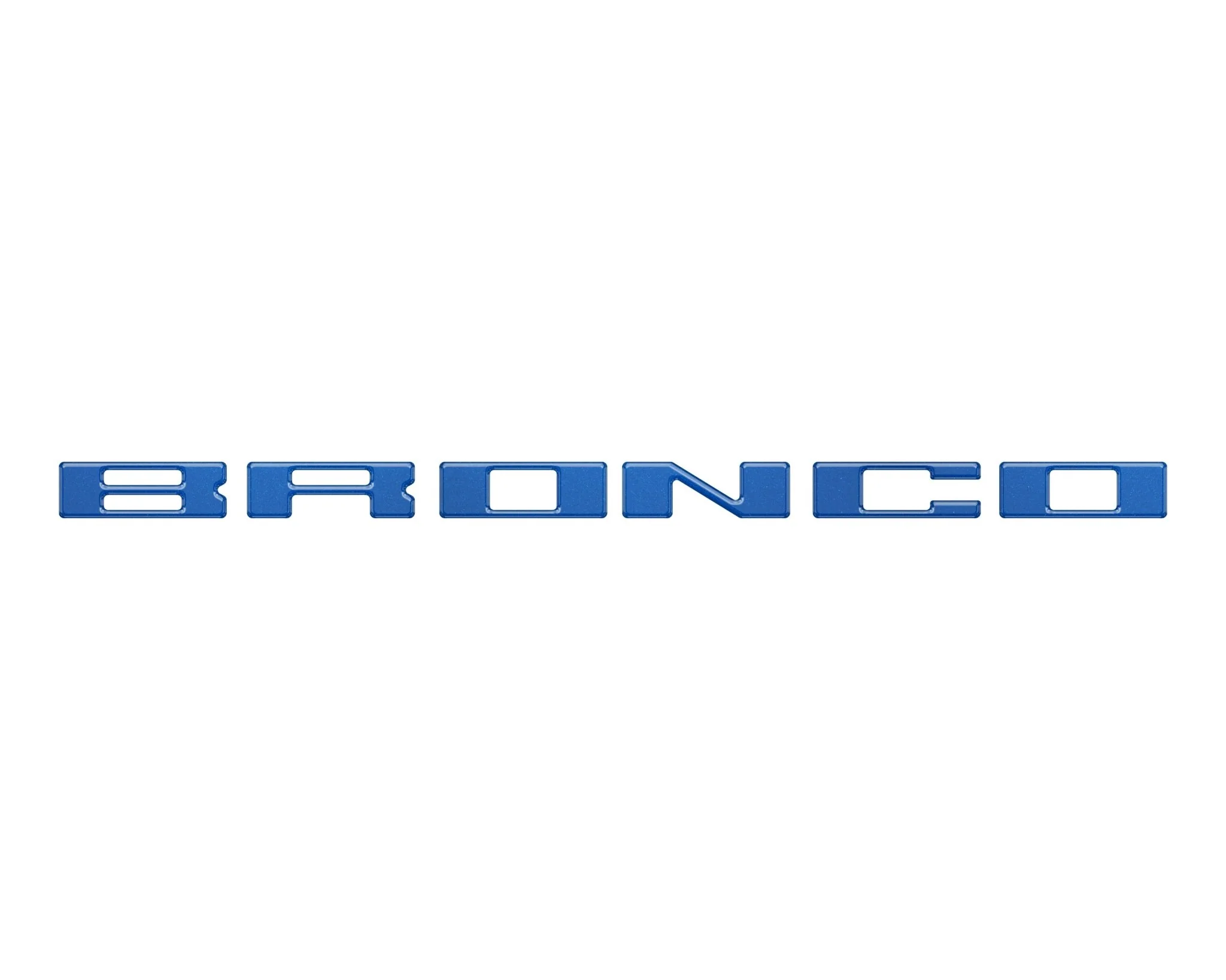 Roof Cross Bar Support Letter Overlays Fits 2022-2025 Ford Bronco - Image 20