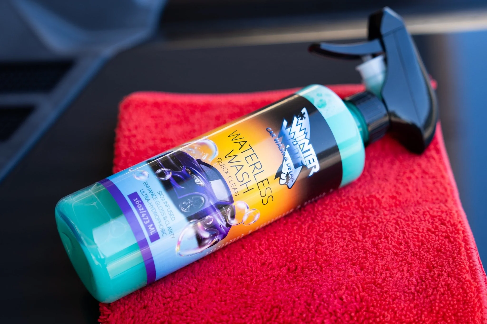 SiO2 Ceramic Waterless Car Wash Spray (16 fl oz) - Image 9