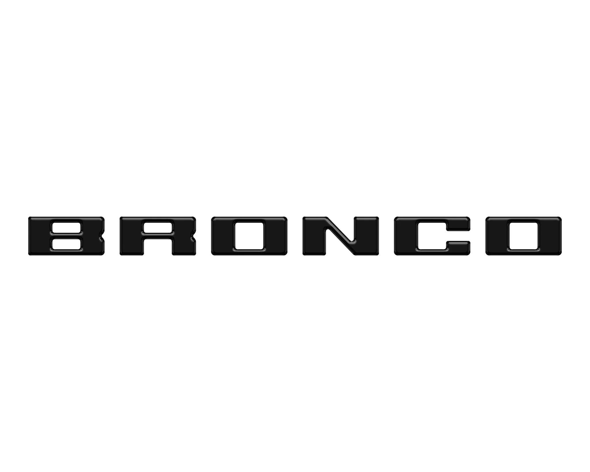Slideout Tailgate Letter Inserts Fits 2021-2026 Ford Bronco - Image 5