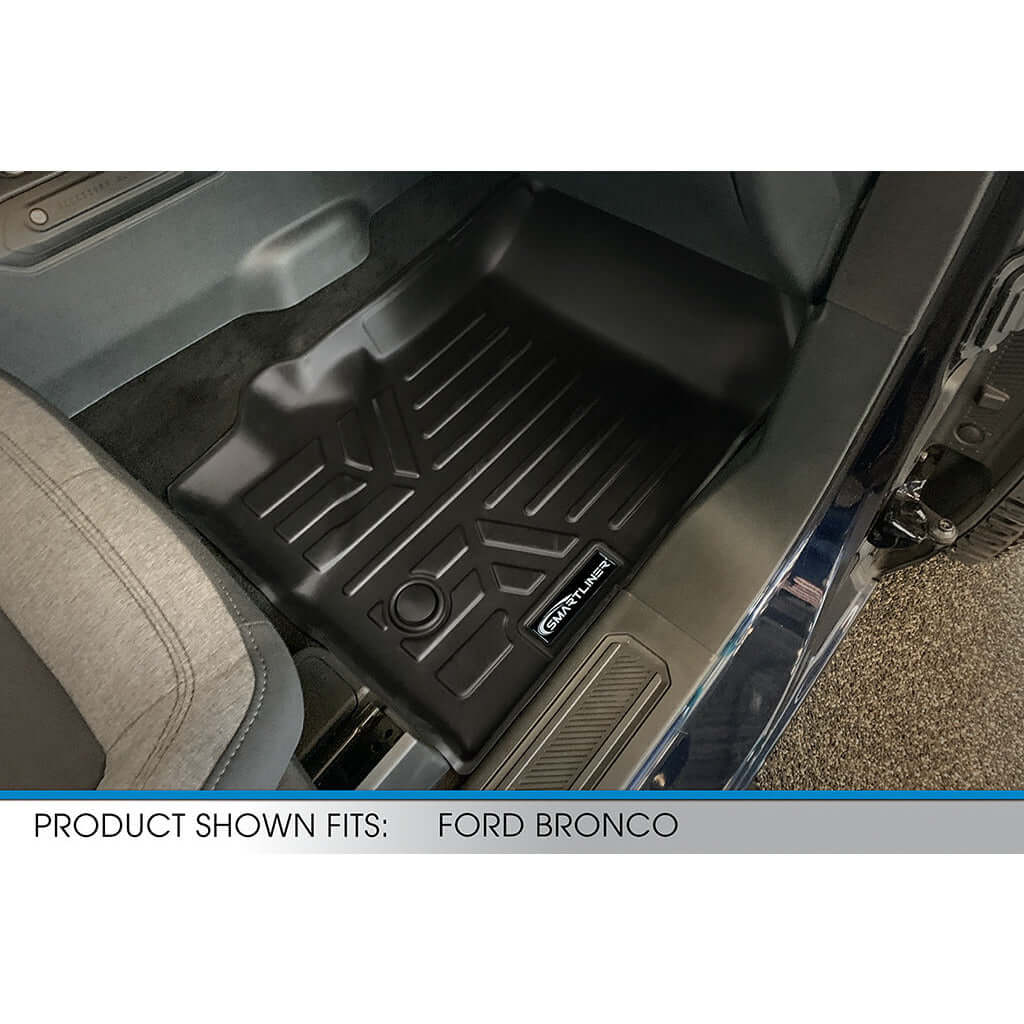 SMARTLINER Custom Fit Floor Liners For 2021-2025 Ford Bronco (4-Door) - Image 3