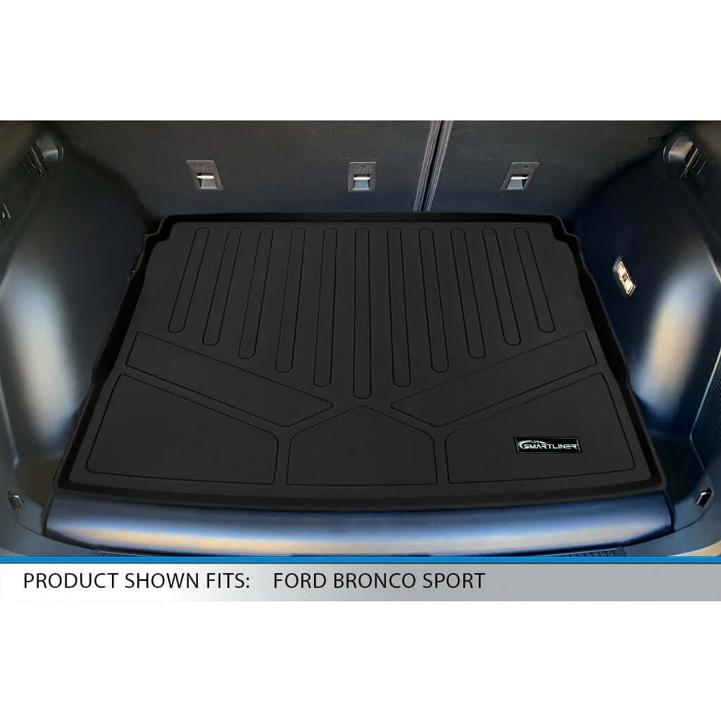 SMARTLINER Custom Fit Floor Liners For 2021-2025 Ford Bronco Sport - Image 5
