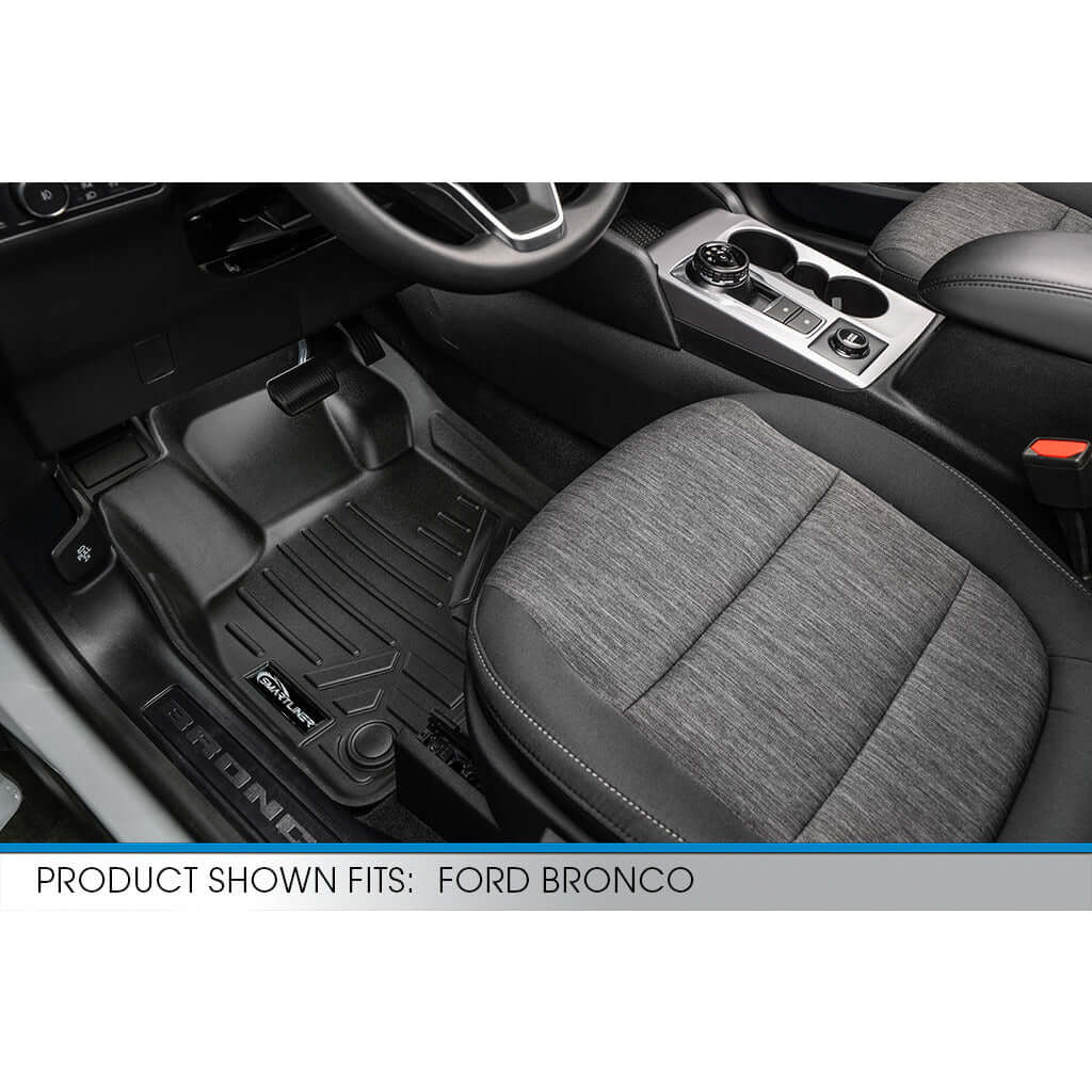 SMARTLINER Custom Fit Floor Liners For 2021-2025 Ford Bronco Sport W/O Rear Bump - Image 11
