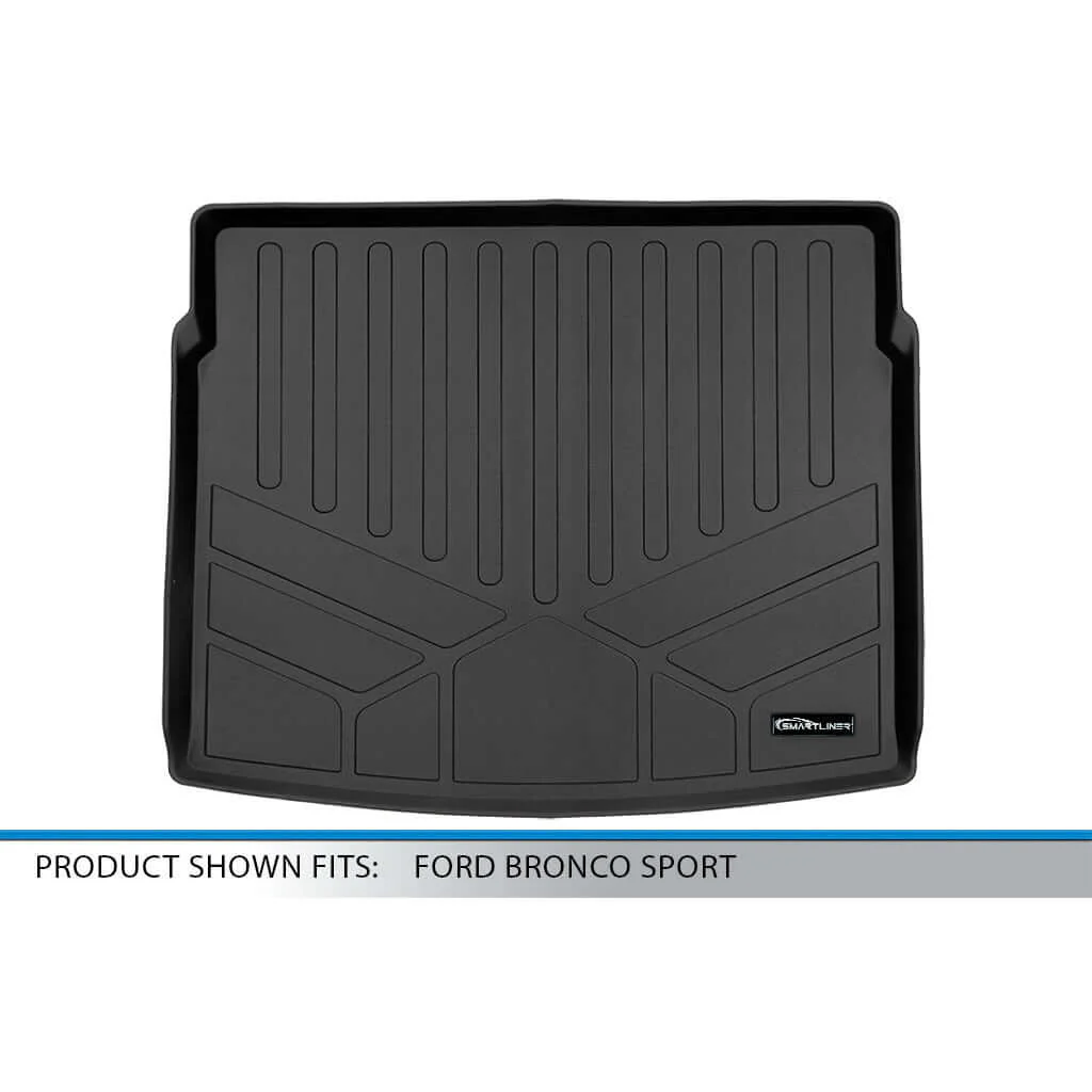 SMARTLINER Custom Fit Floor Liners For 2021-2025 Ford Bronco Sport W/O Rear Bump - Image 17