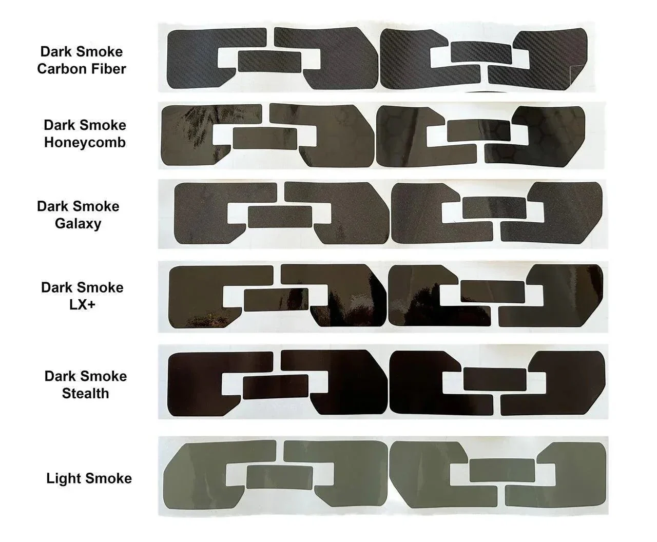 Smoked Sidemarker Overlays (Front Only) - 2021+ Bronco (ALL) - Image 3