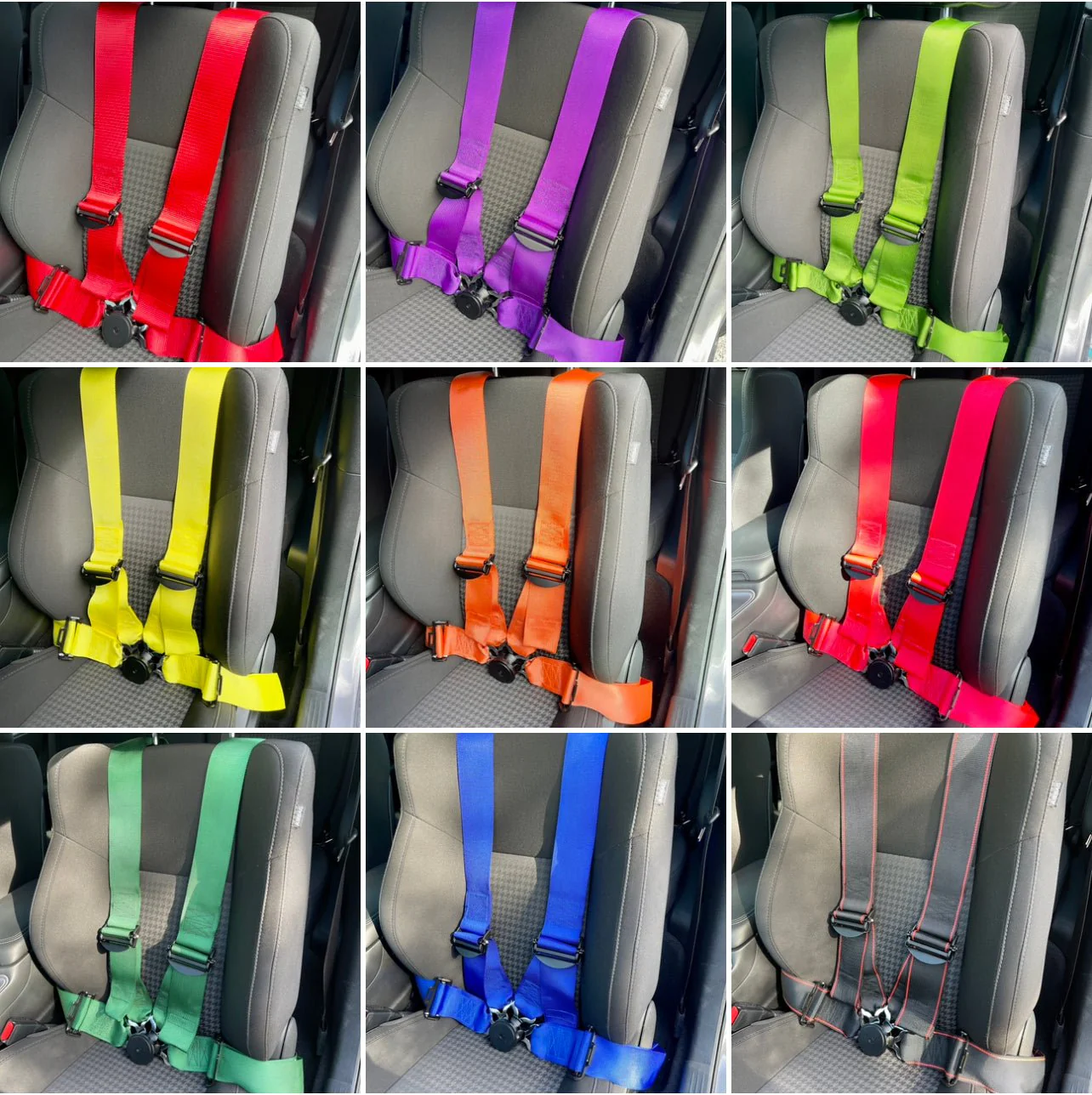 Speedlogix 4-pt Camlock Elite Racing Harness Belt (11 Colors) - Image 11