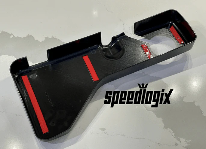 Speedlogix Coolant Tank Cover (Black) 2011-2023 Challenger/Charger - Image 3