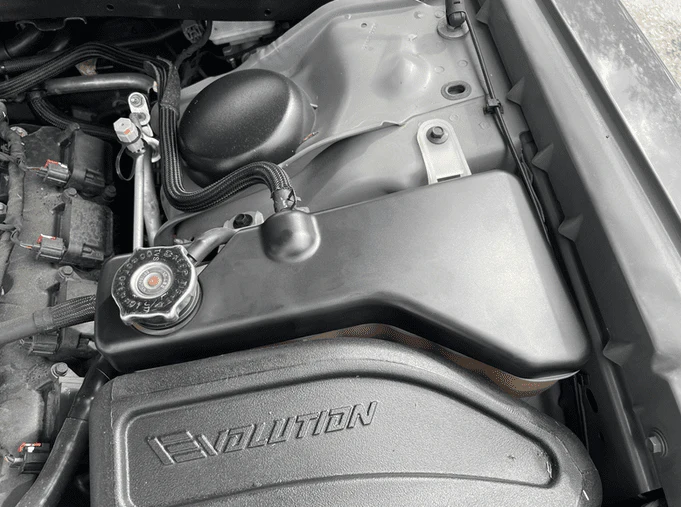 Speedlogix Coolant Tank Cover (Black) 2011-2023 Challenger/Charger - Image 4
