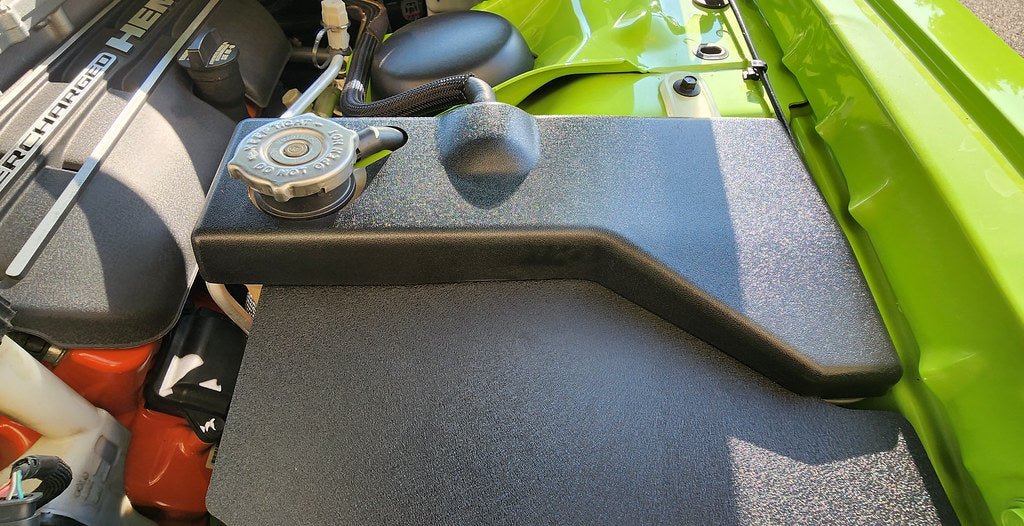 Speedlogix Coolant Tank Cover (Black) 2011-2023 Challenger/Charger - Image 8