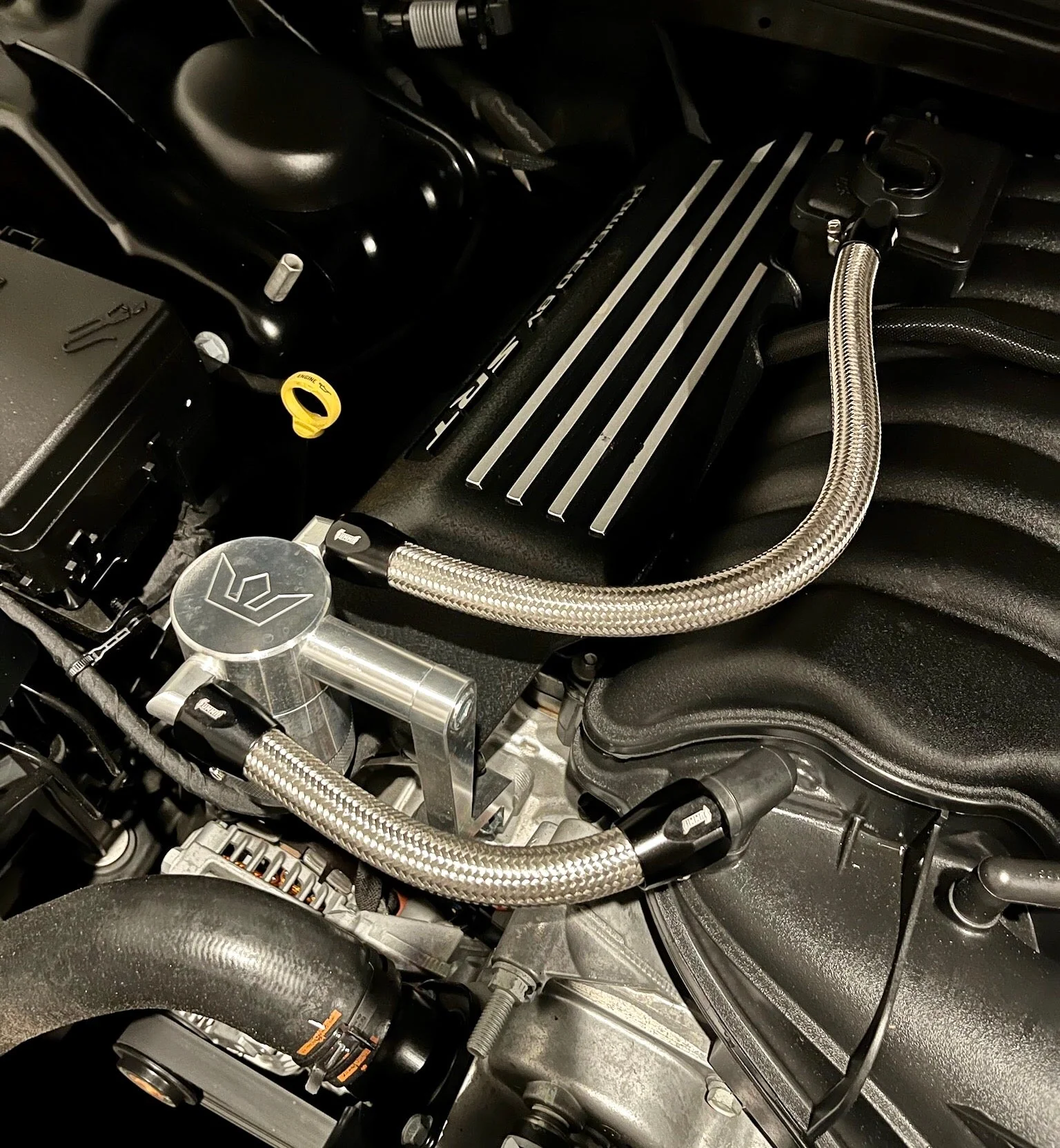 Speedlogix Oil Catch Can 2005-2023 Challenger/Charger 392 - Image 8