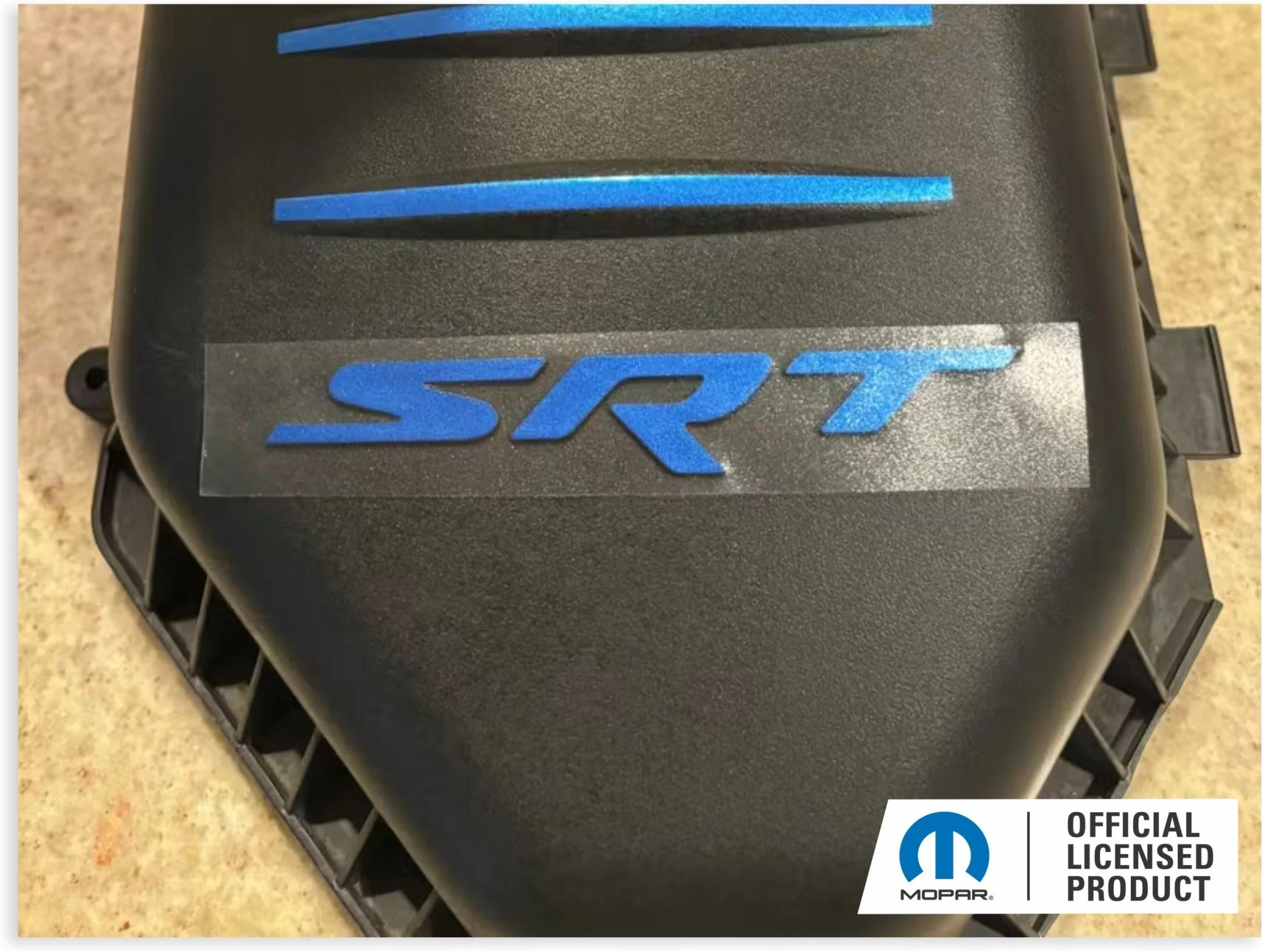 SRT Airbox Lettering and Stripe Decals  - Charger SRT Hellcat - Image 7