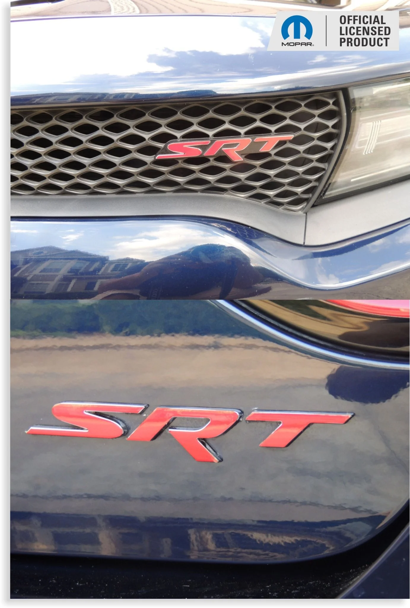 SRT Emblem Overlay Decals - 2015-2018 Charger SRT 392 - Image 6
