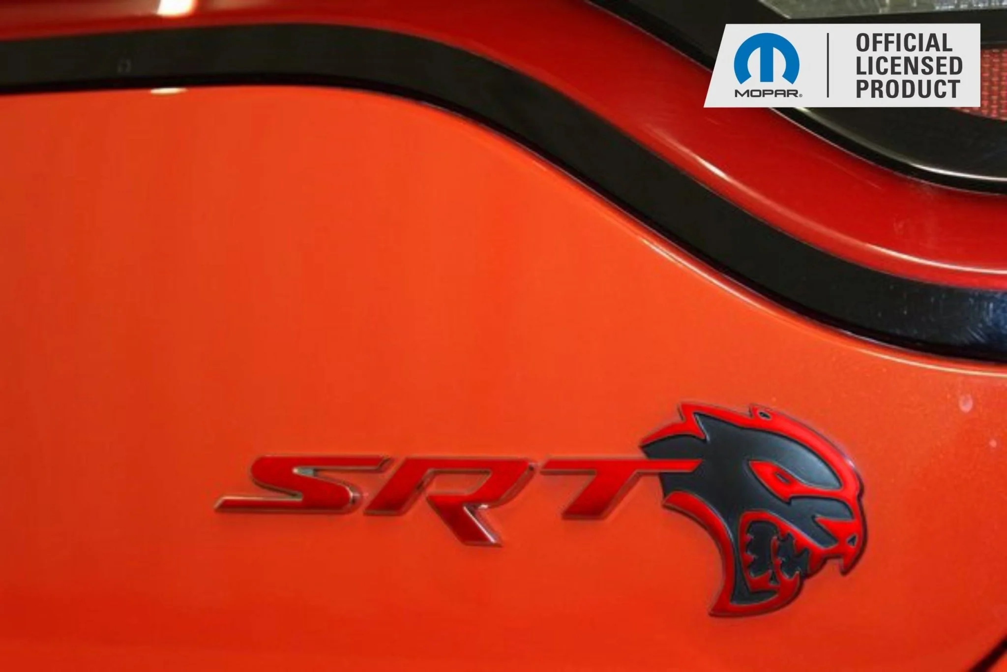 SRT Emblem Overlay Decals - 2018-2023 Dodge Charger SRT Hellcat - Image 15