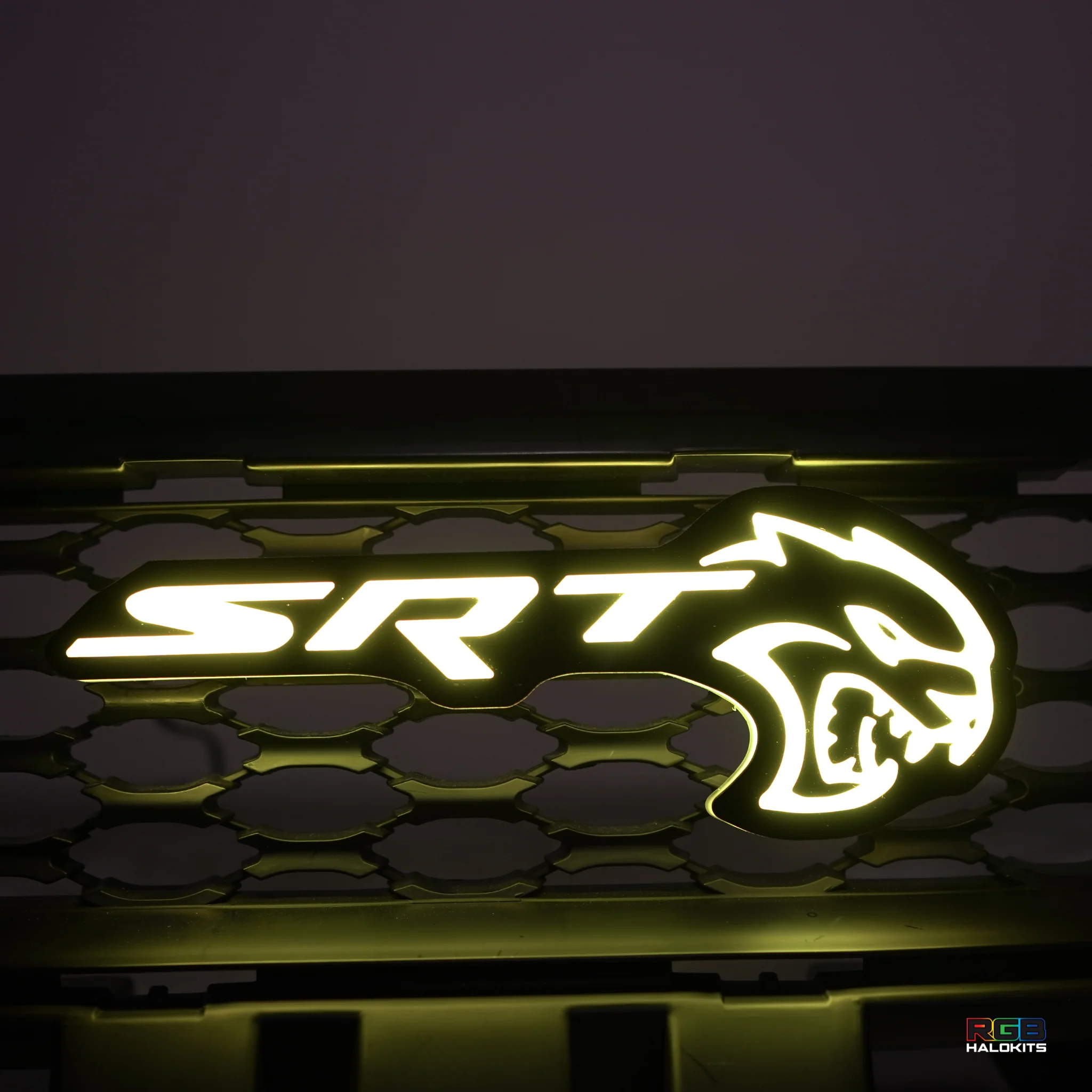 SRT Hellcat LED Emblem Badge: (Multicolor) - Image 14