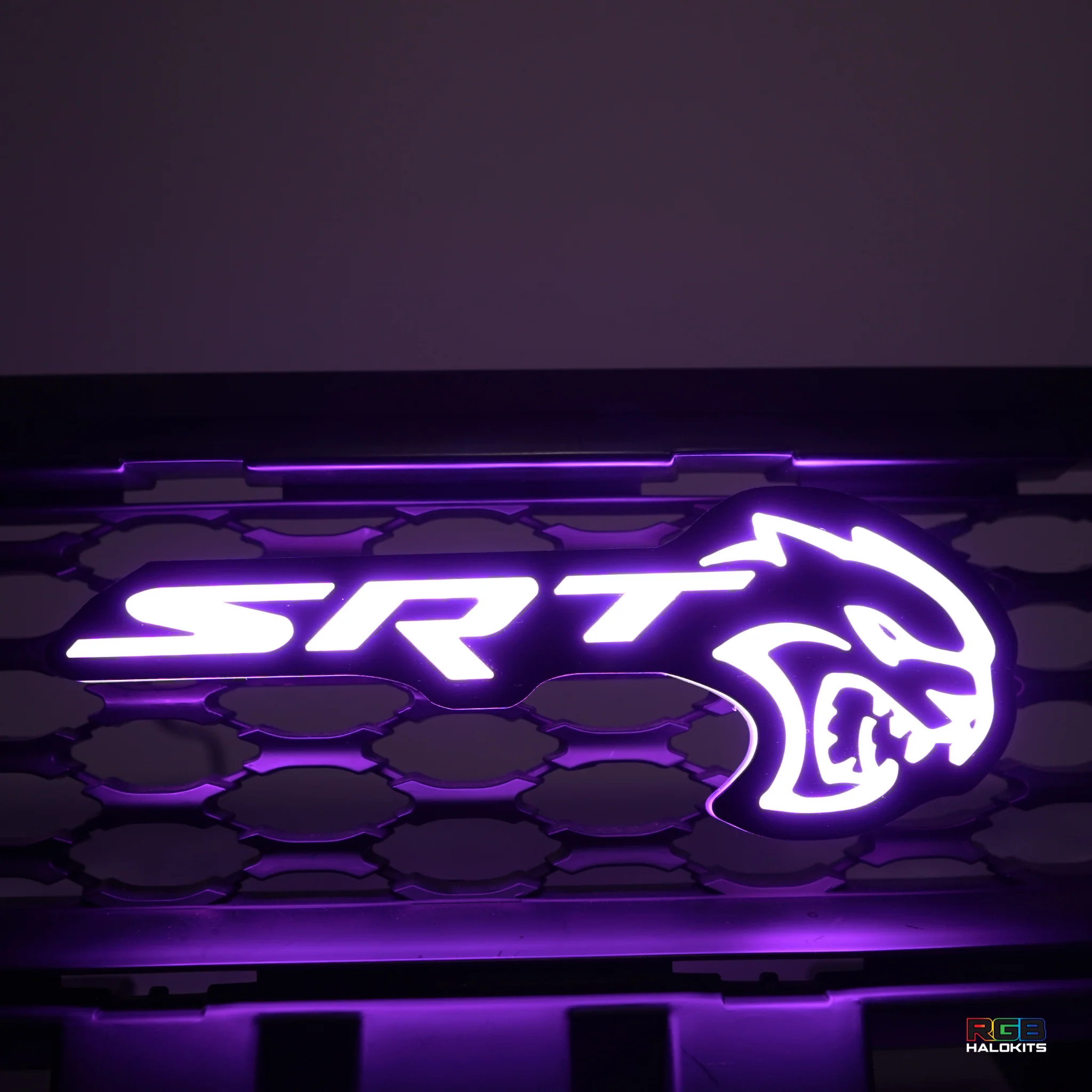 SRT Hellcat LED Emblem Badge: (Multicolor) - Image 15