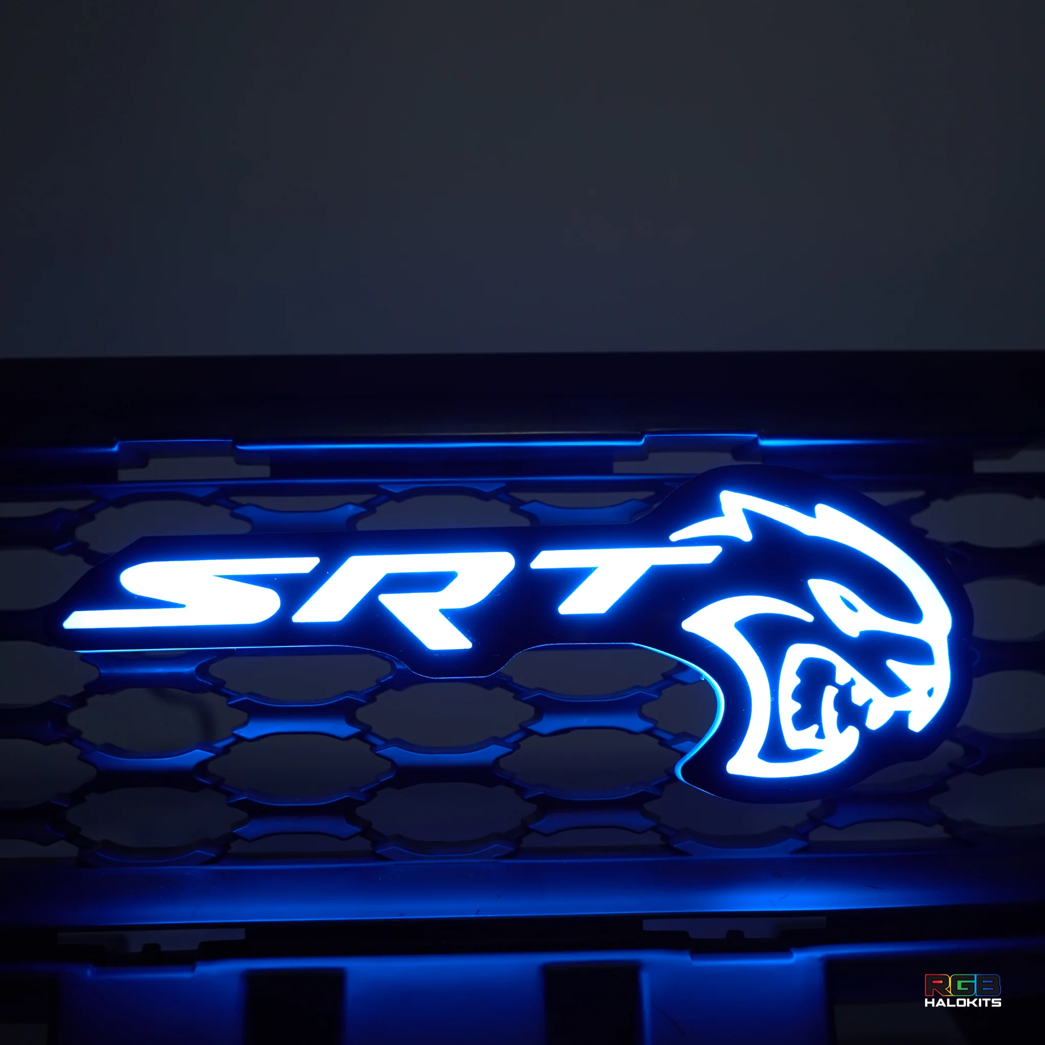 SRT Hellcat LED Emblem Badge: (Multicolor) - Image 9