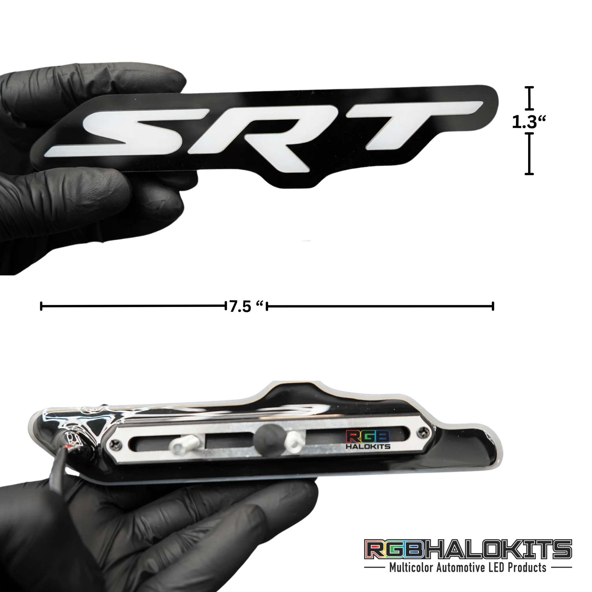 SRT LED Emblem Badge: (Multicolor) - Image 11