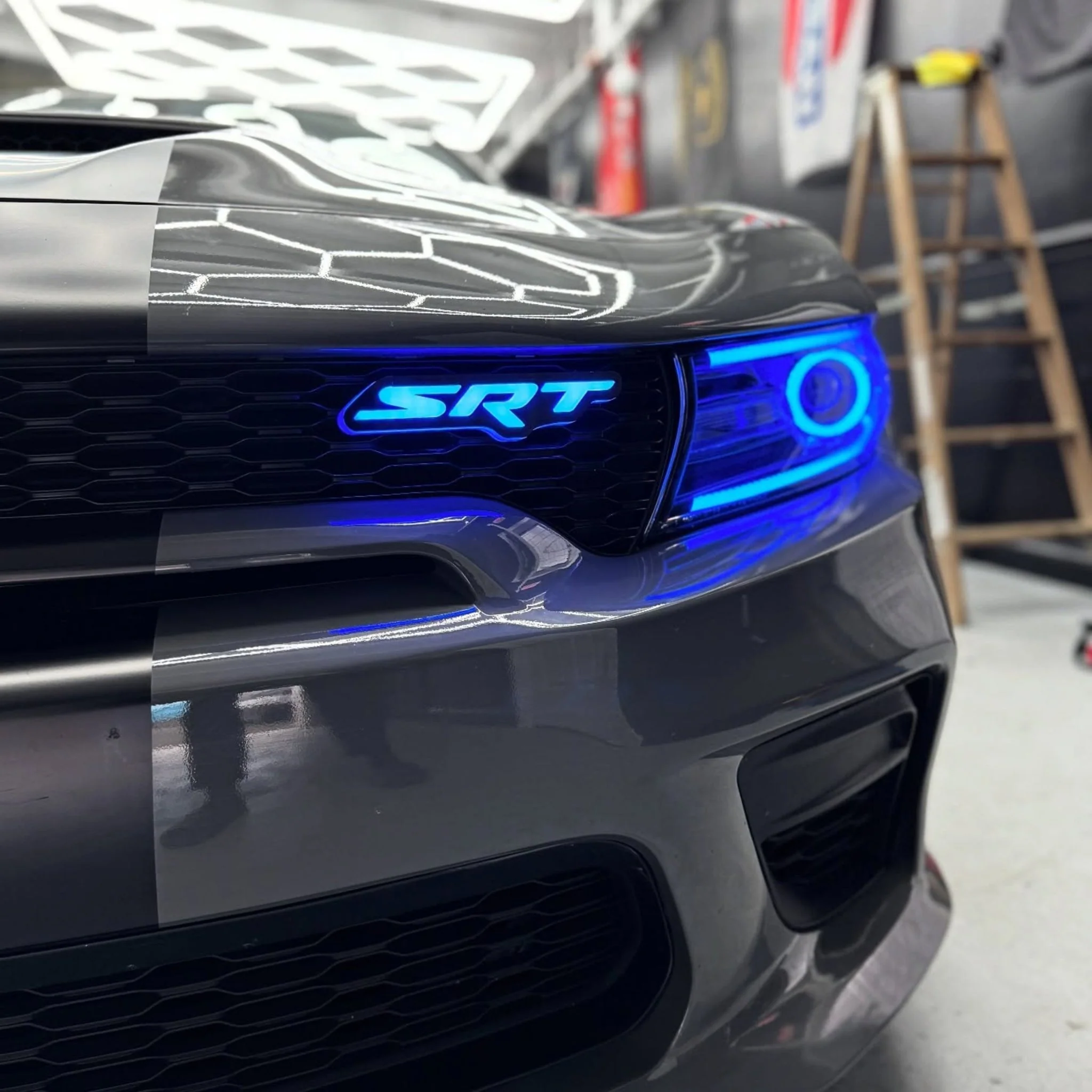 SRT LED Emblem Badge: (Multicolor) - Image 3