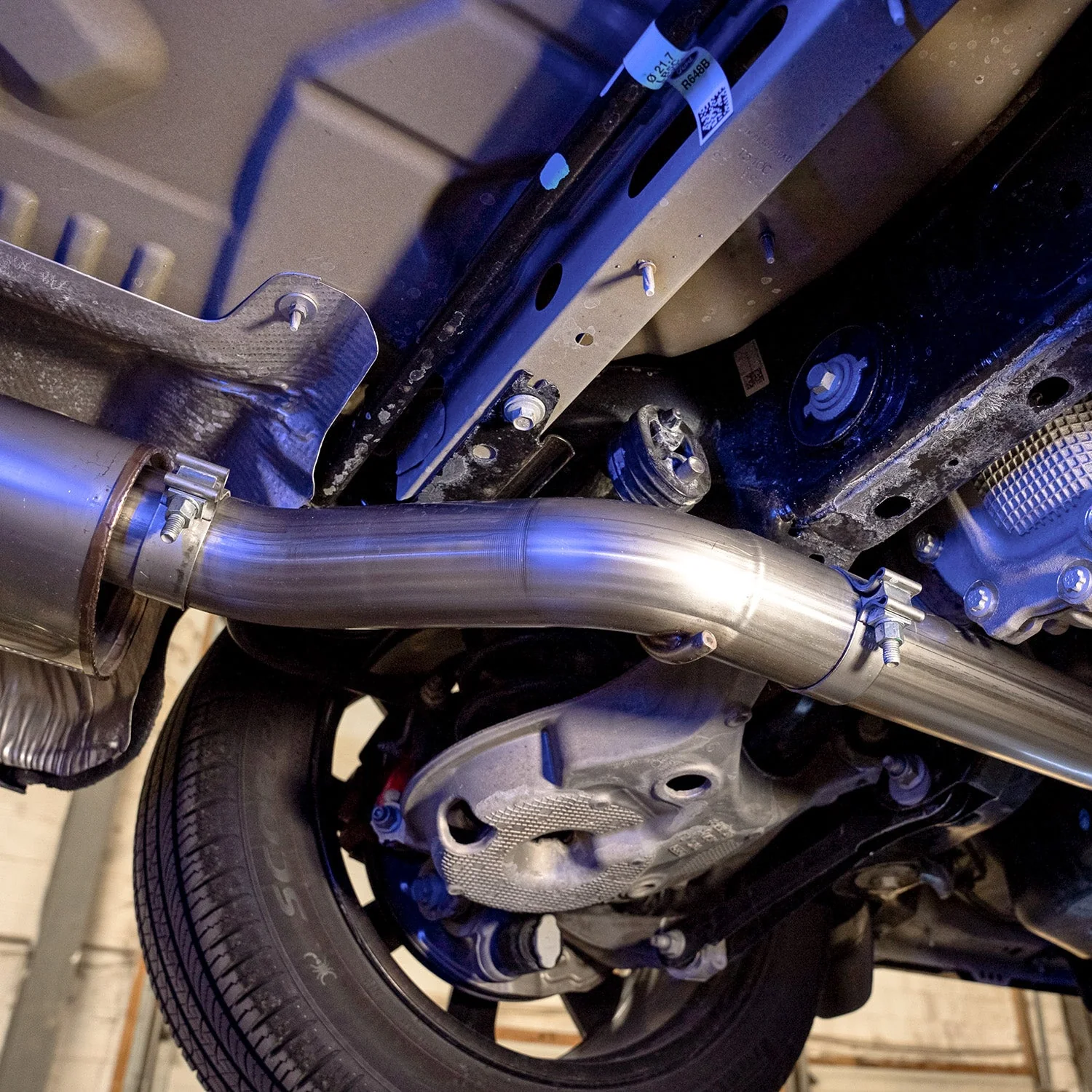 Stainless Works Cat-Back Exhaust, Black Tips 2020-2024 Explorer ST - Image 8