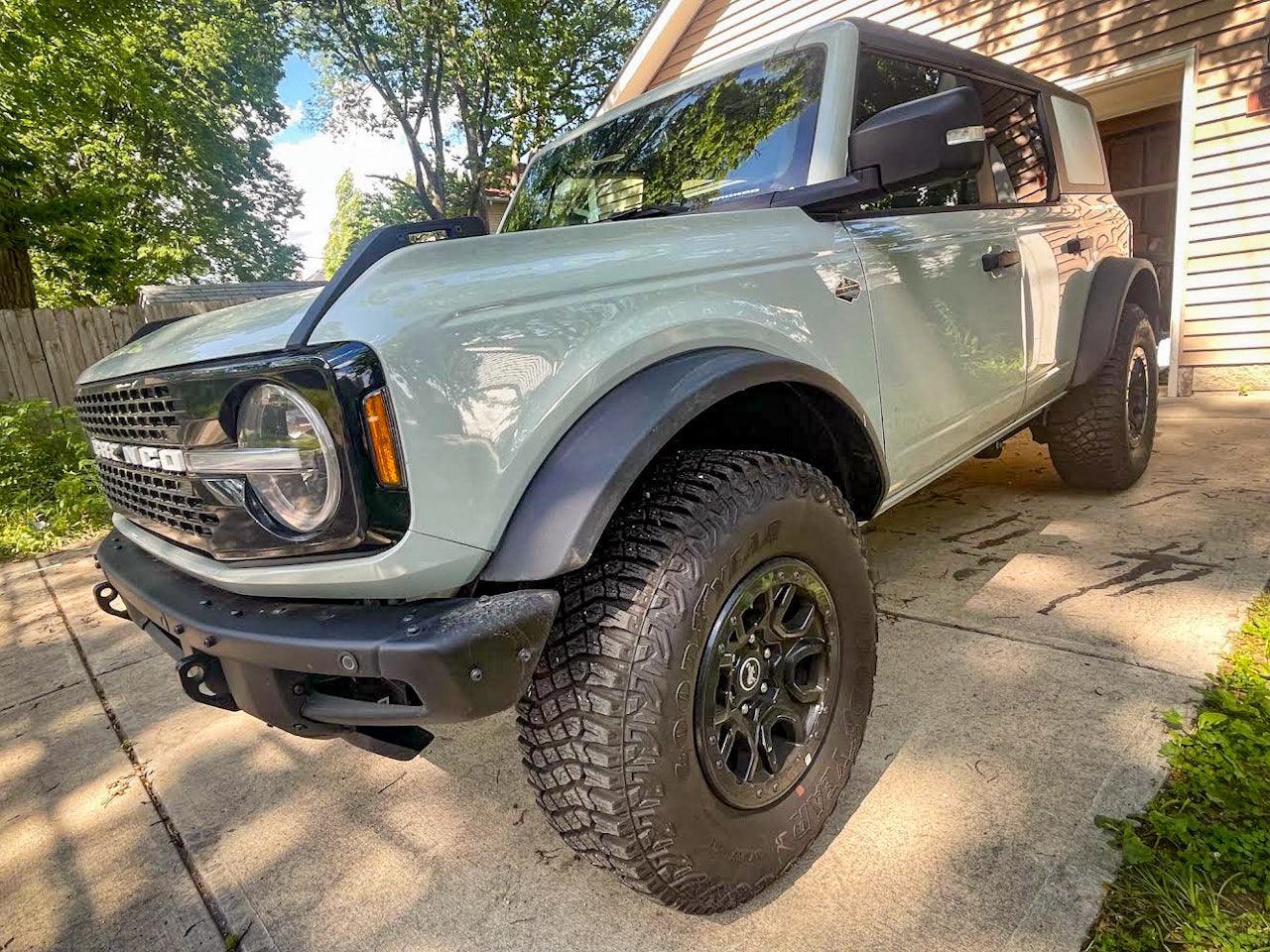 Stealth Paint Matched Side Window Overlays - 2021+ Bronco 4 Door - Image 2