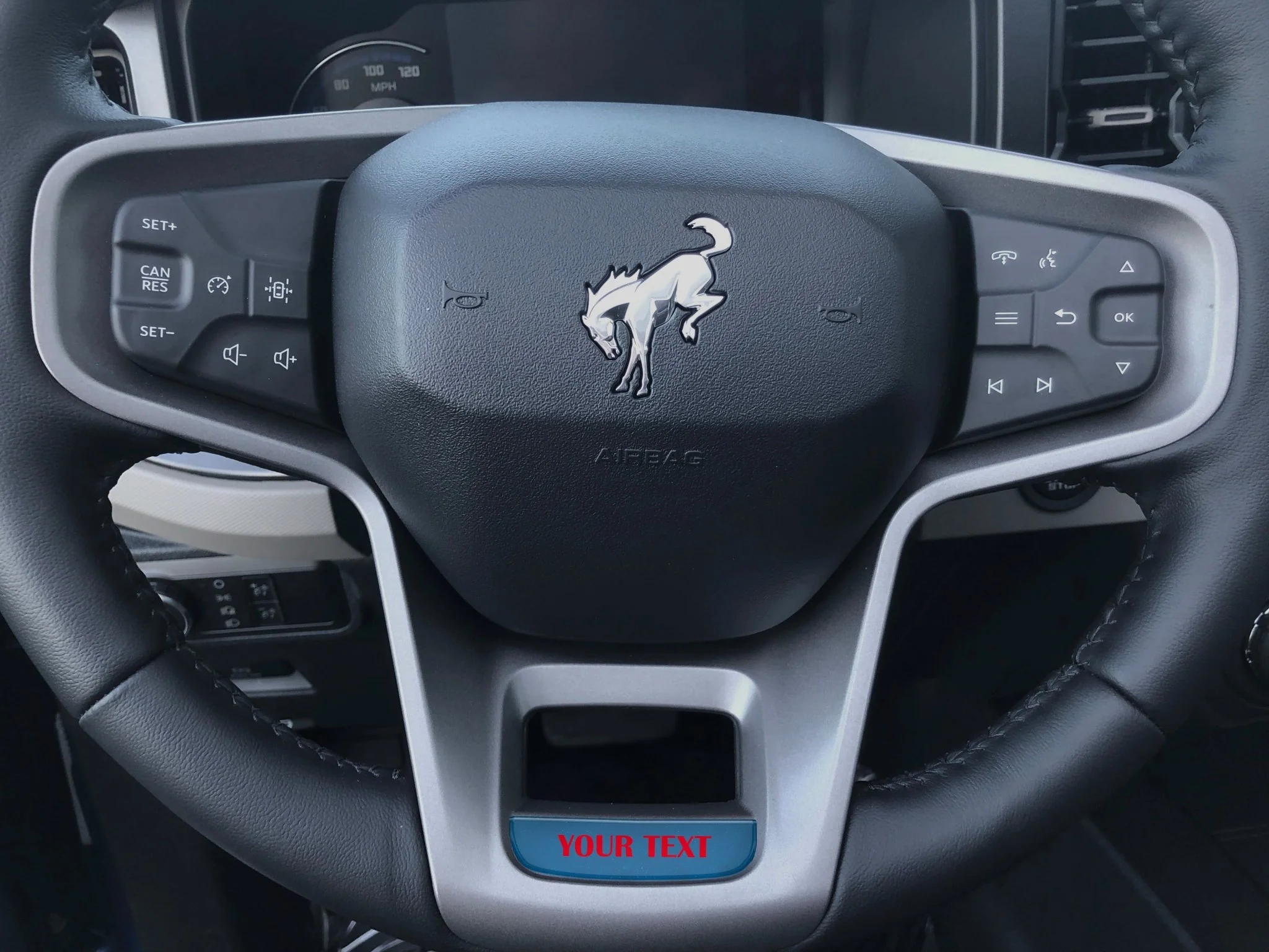 Steering Wheel Accent Overlay Fits 2021-2026 Ford Bronco - Image 4